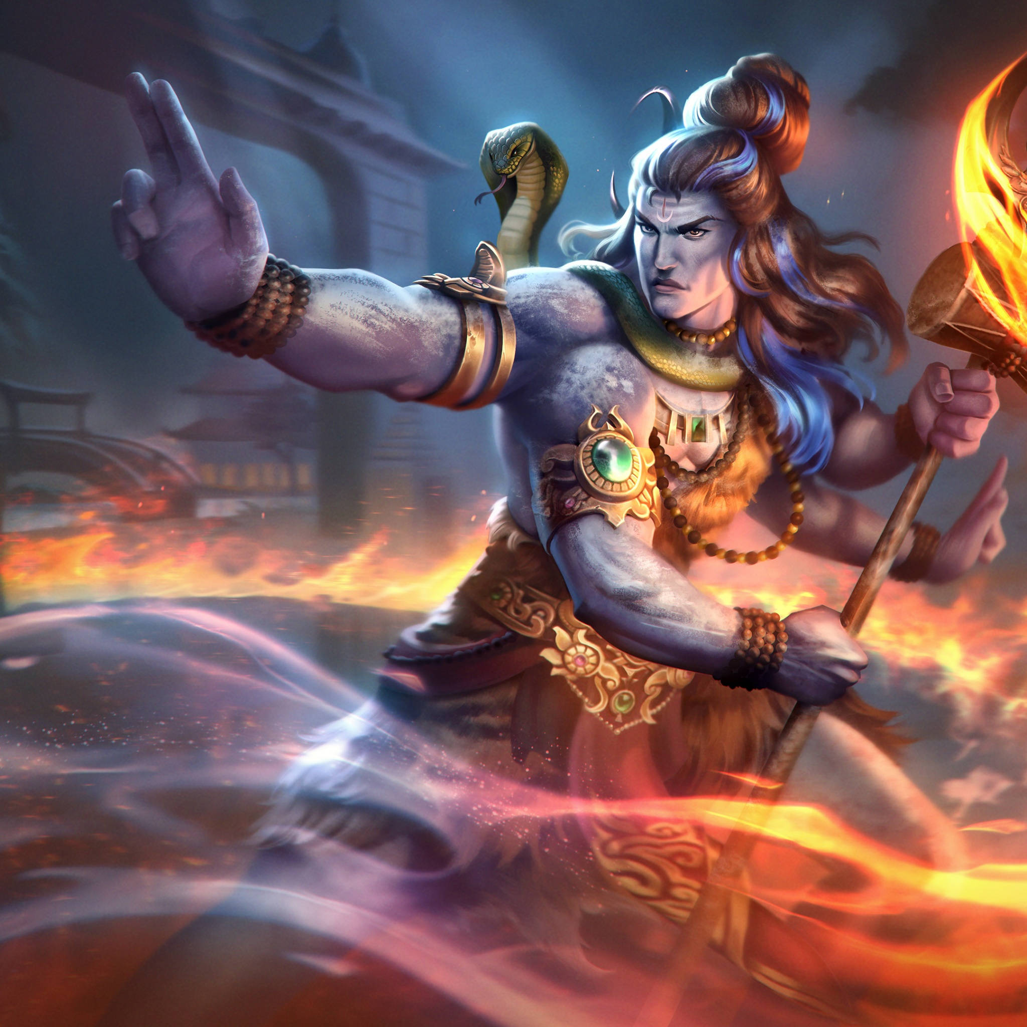 Bholenath HD Shiva Smite 神々の戦場 壁紙