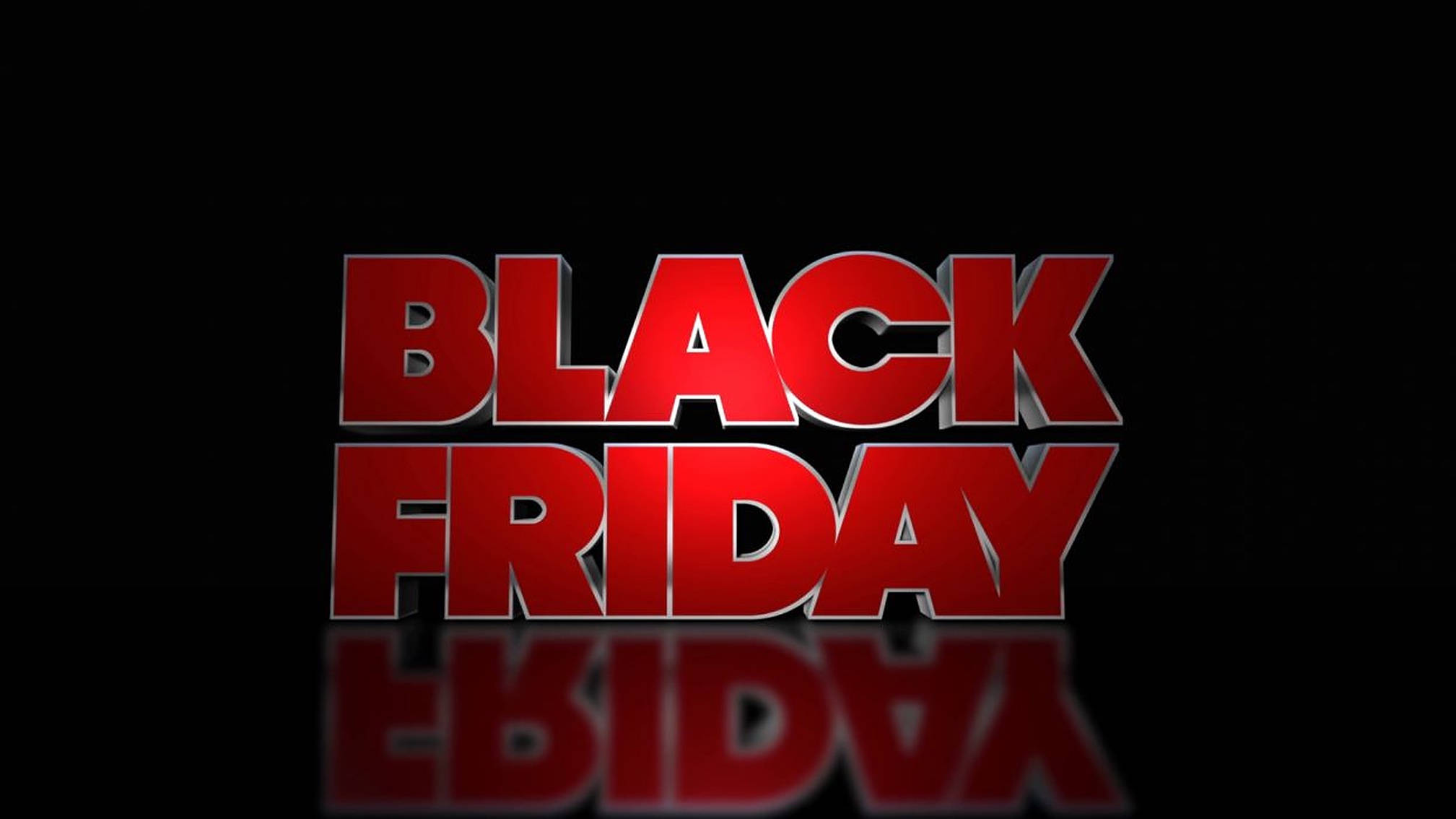 Black Friday 赤いポスター 壁紙