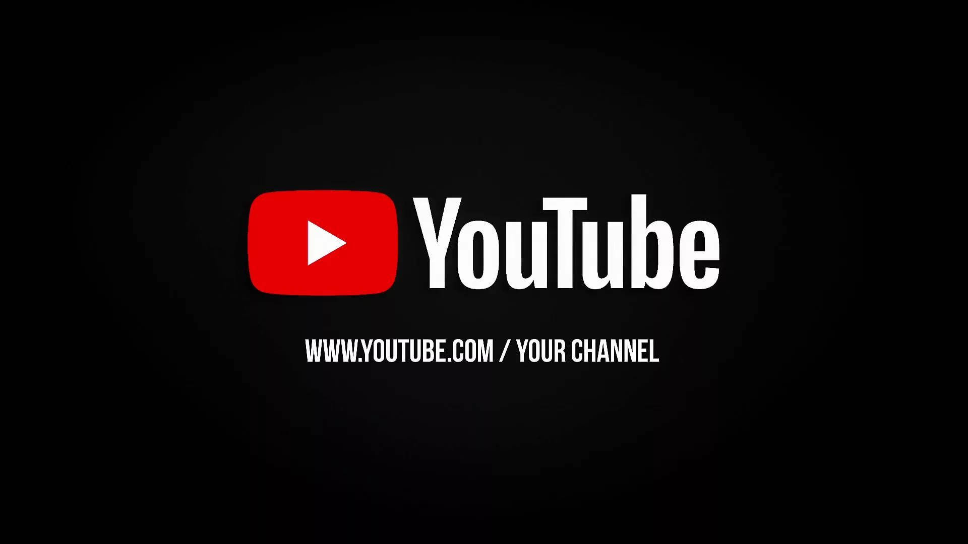 Black YouTube Your Channel 壁紙