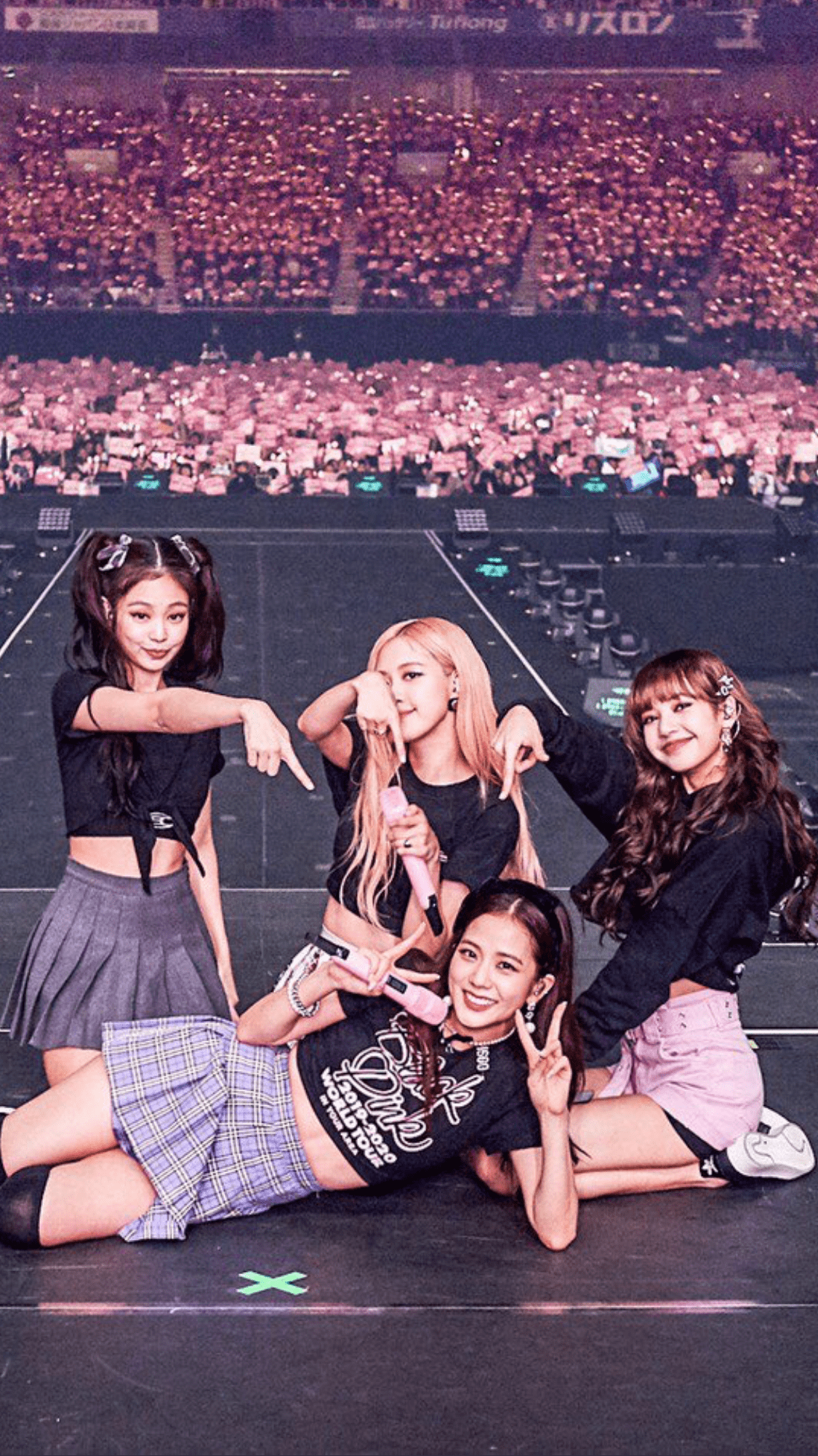 ステラなスタイルとエネルギー - Blackpink コンサート 壁紙