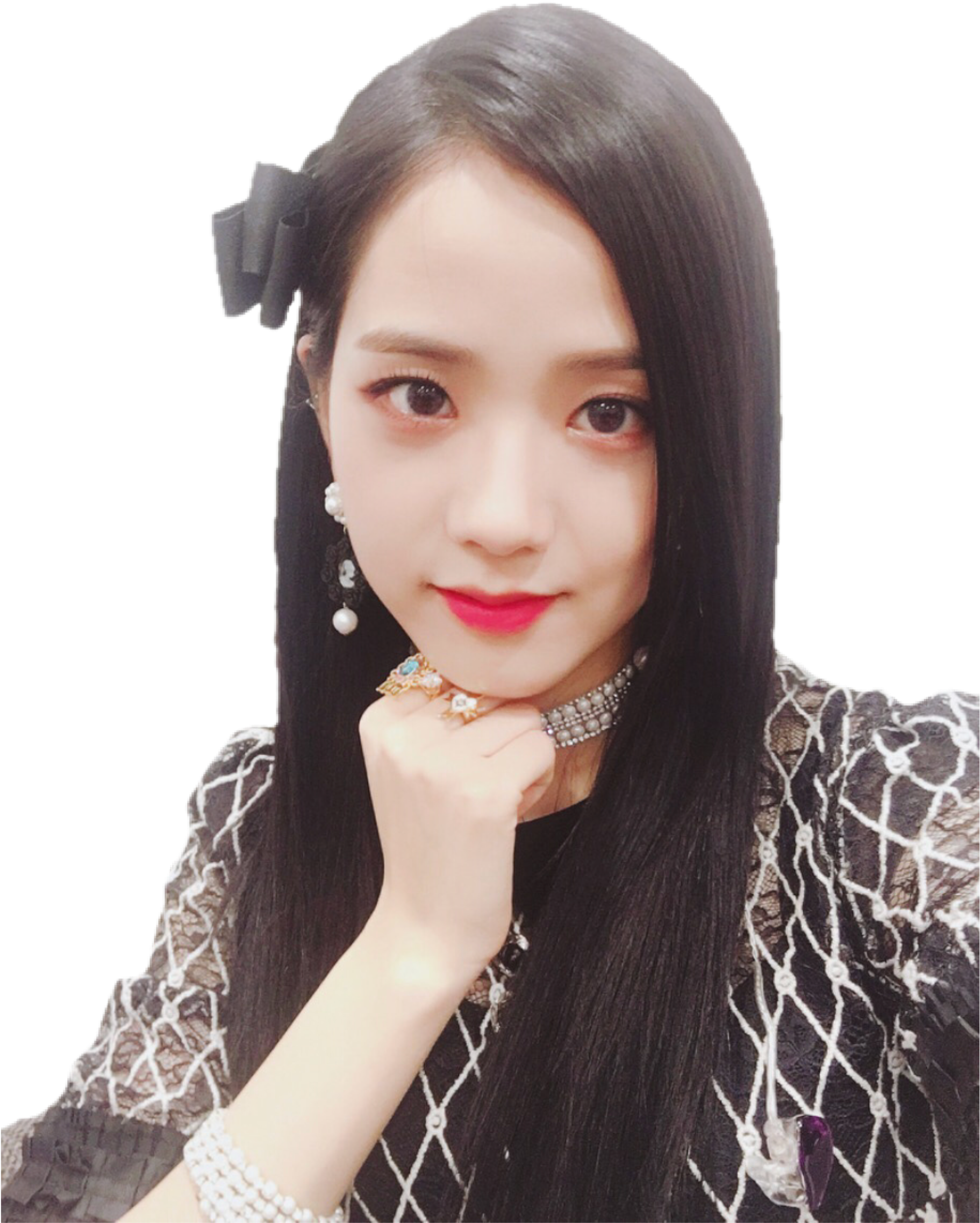 エレガントなBLACKPINKメンバーのポートレート 壁紙