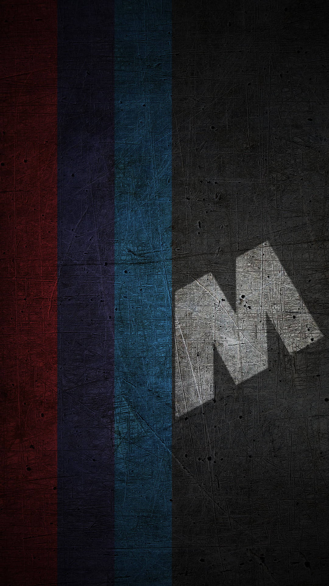 ダーティーBMW Mロゴ 壁紙