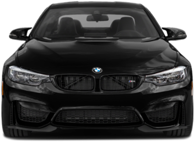 ブラックBMW Mシリーズ フロントビュー 壁紙