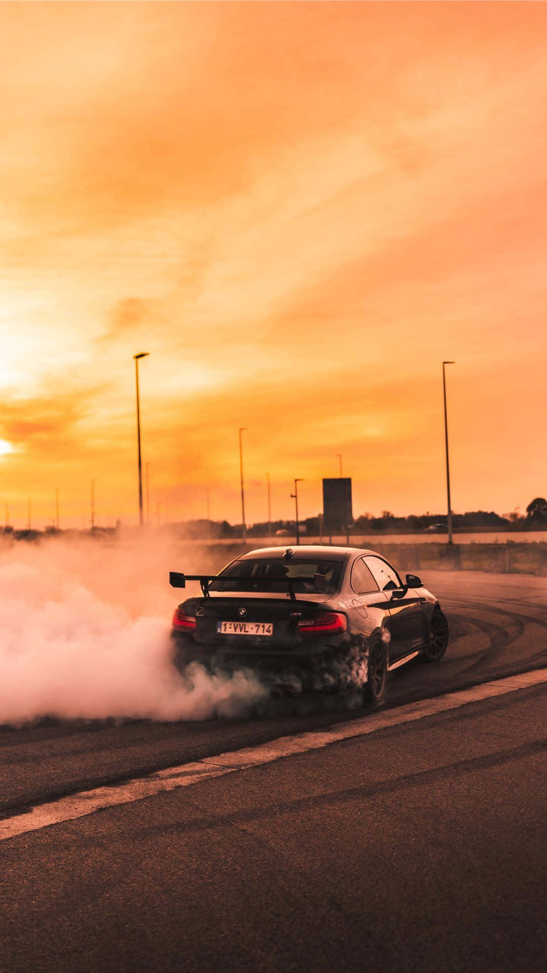 BMW M5 ドリフトカー アートな車 壁紙