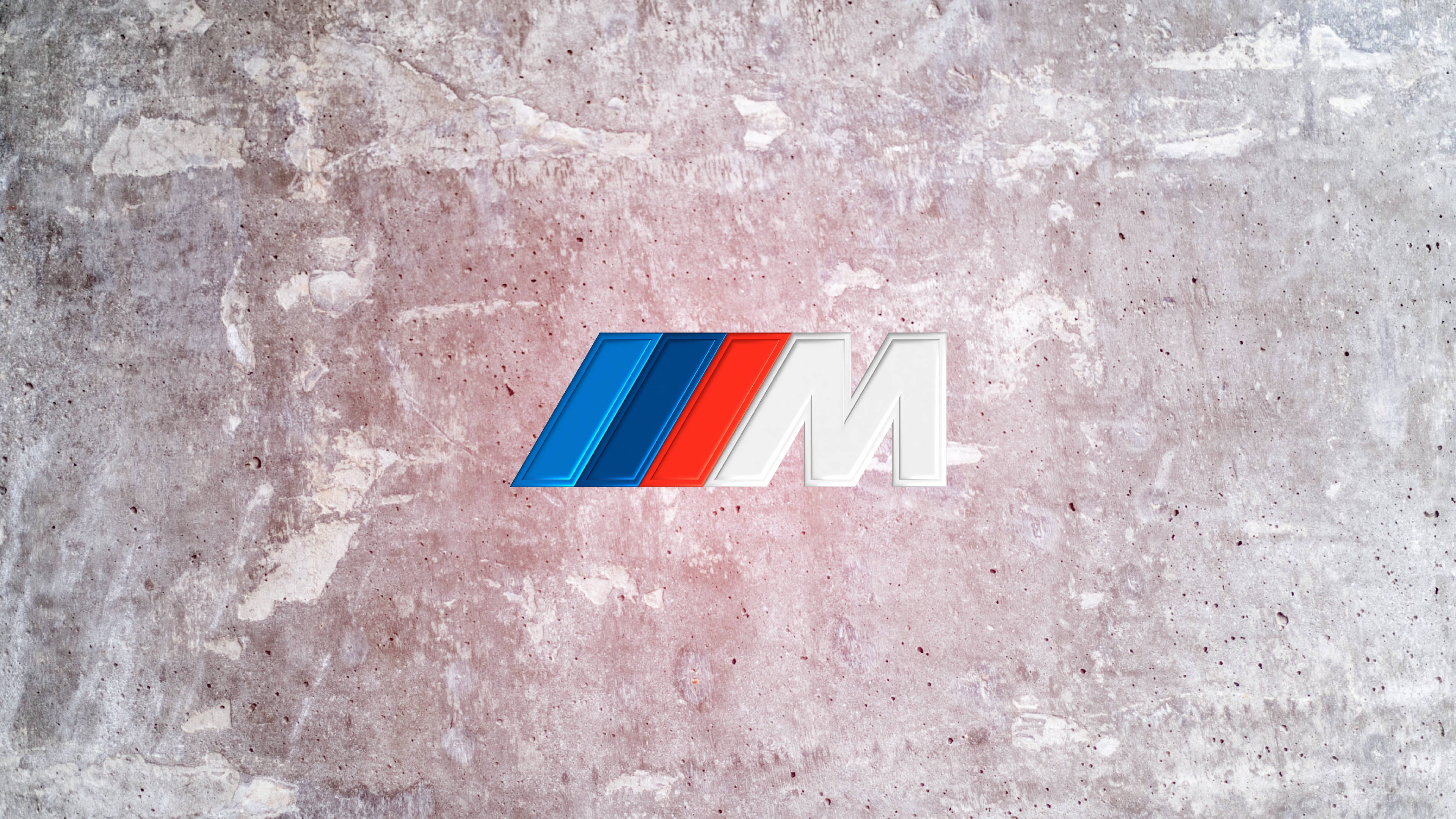 BMW Mロゴ コンクリートテクスチャ 壁紙