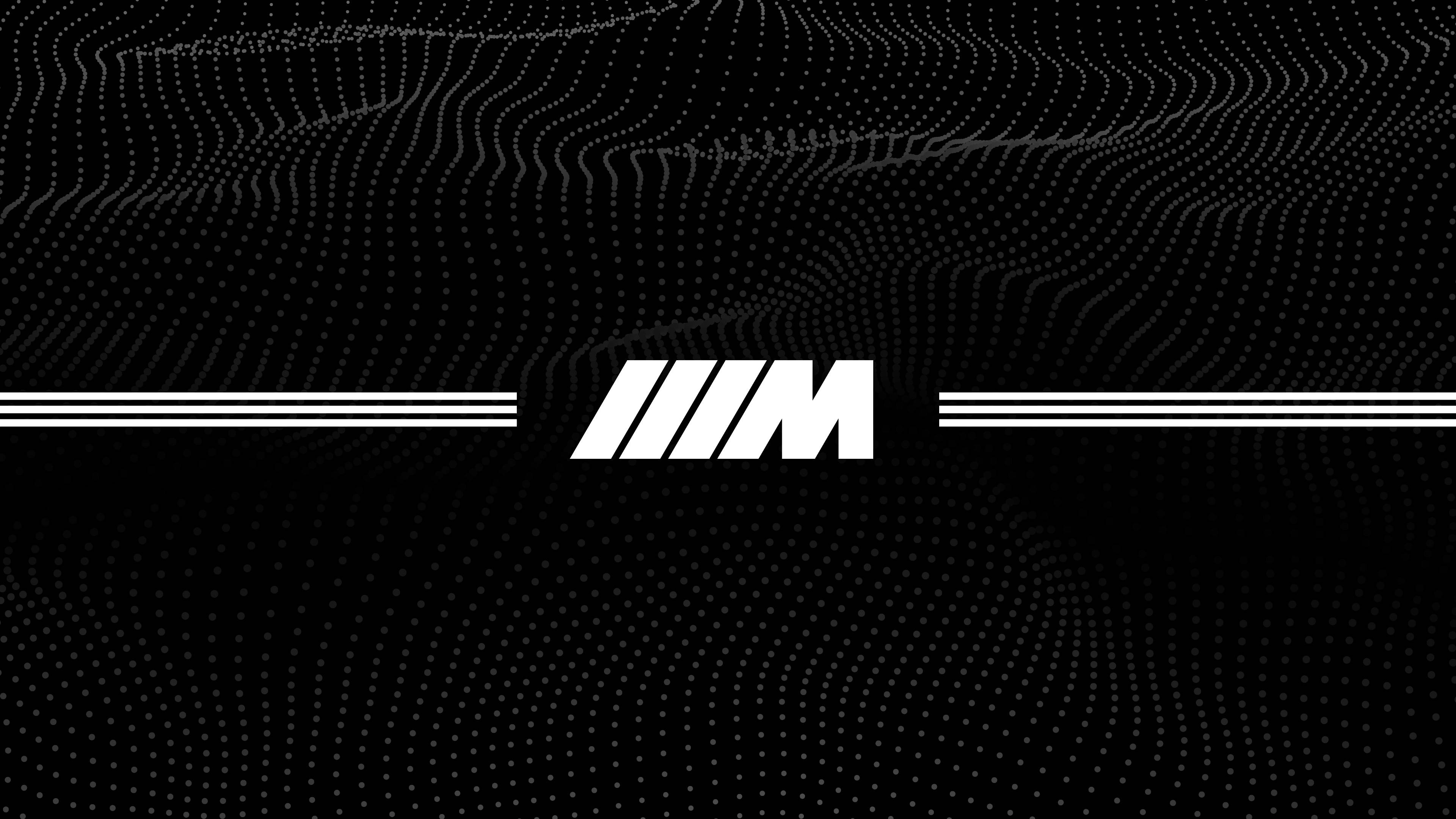 BMW Mロゴ ドット柄 壁紙