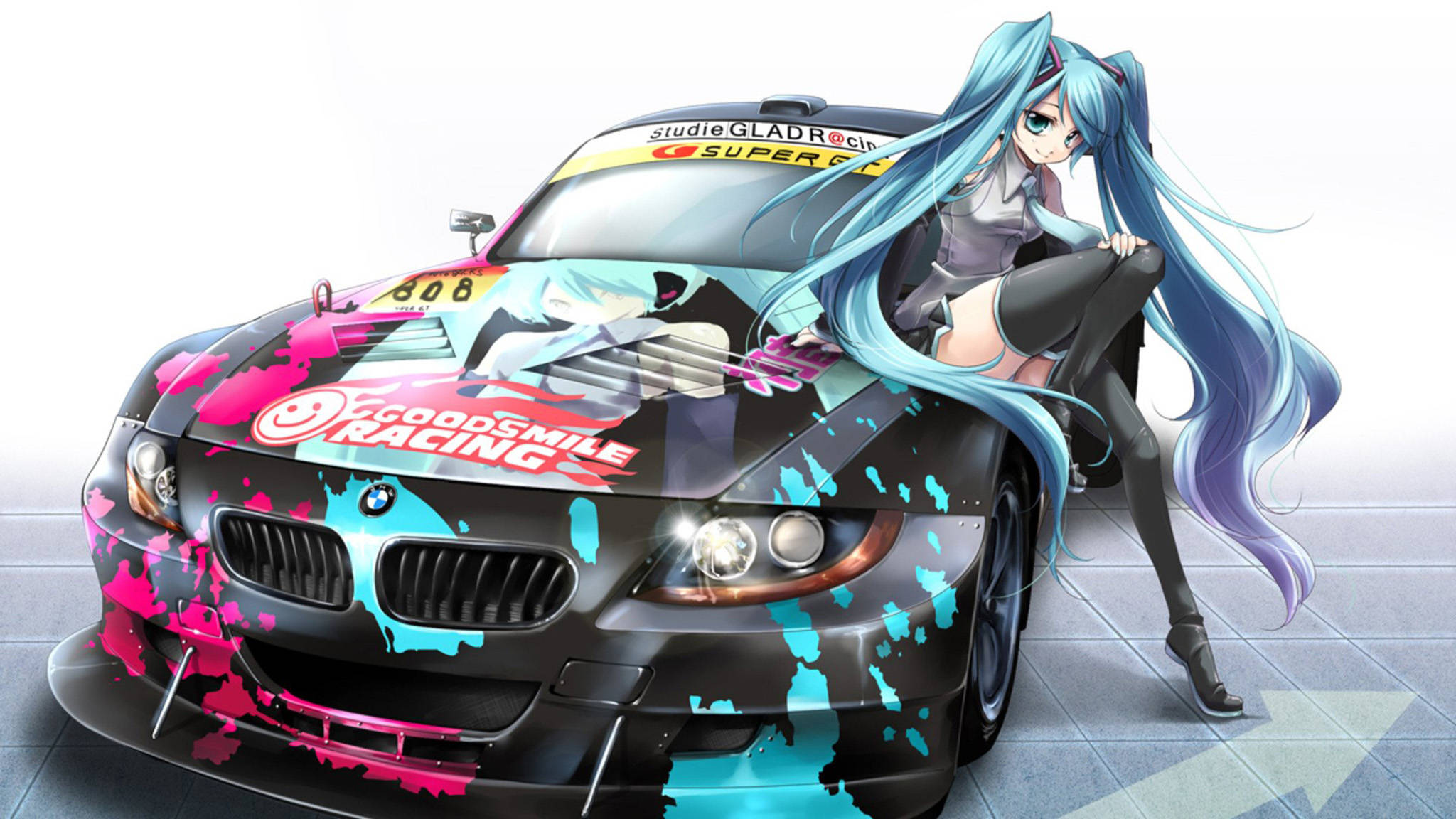 BMW Z4 アニメカーの壁紙 壁紙
