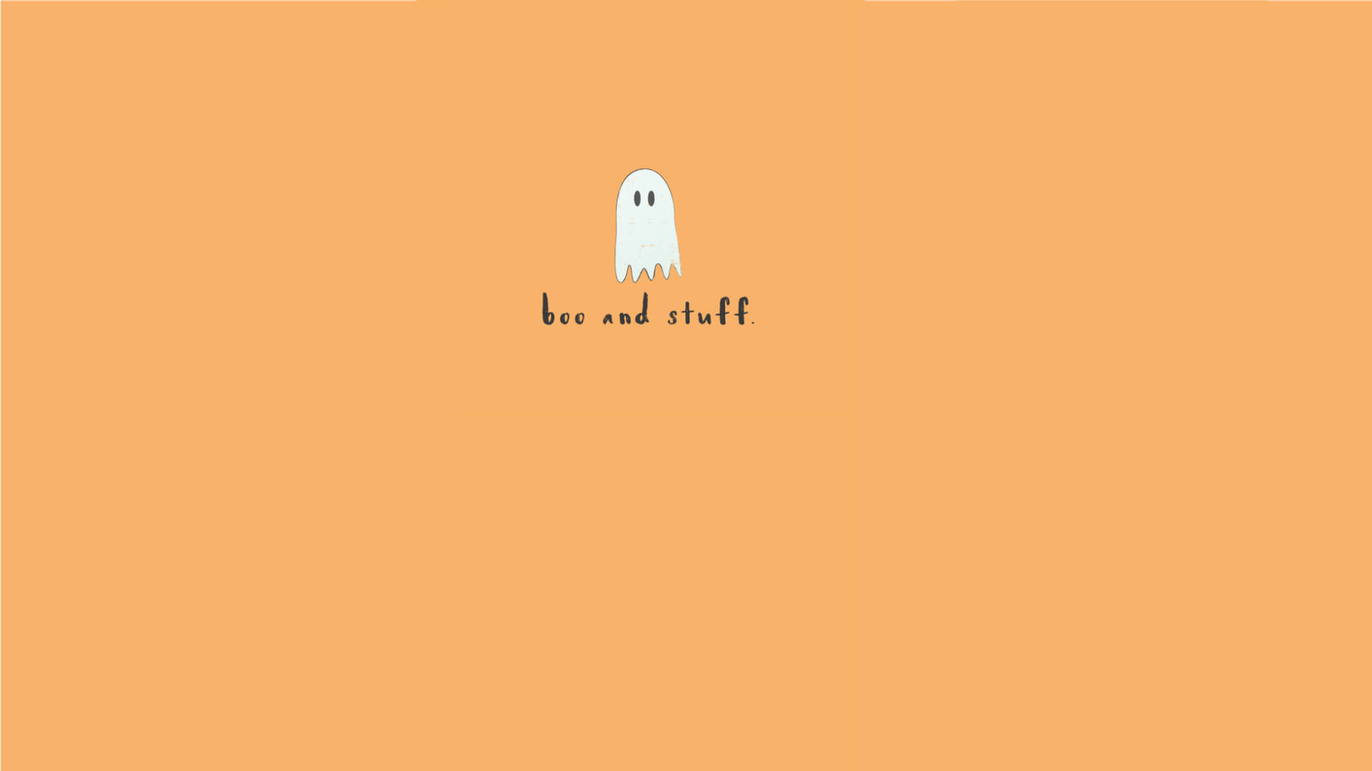 シンプルでおしゃれな「Boo And Stuff」 壁紙