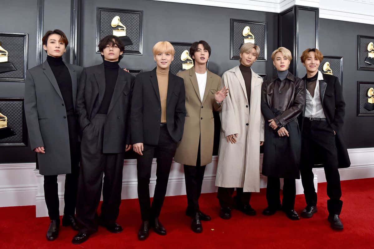 BTS 2020年グラミー賞写真 壁紙