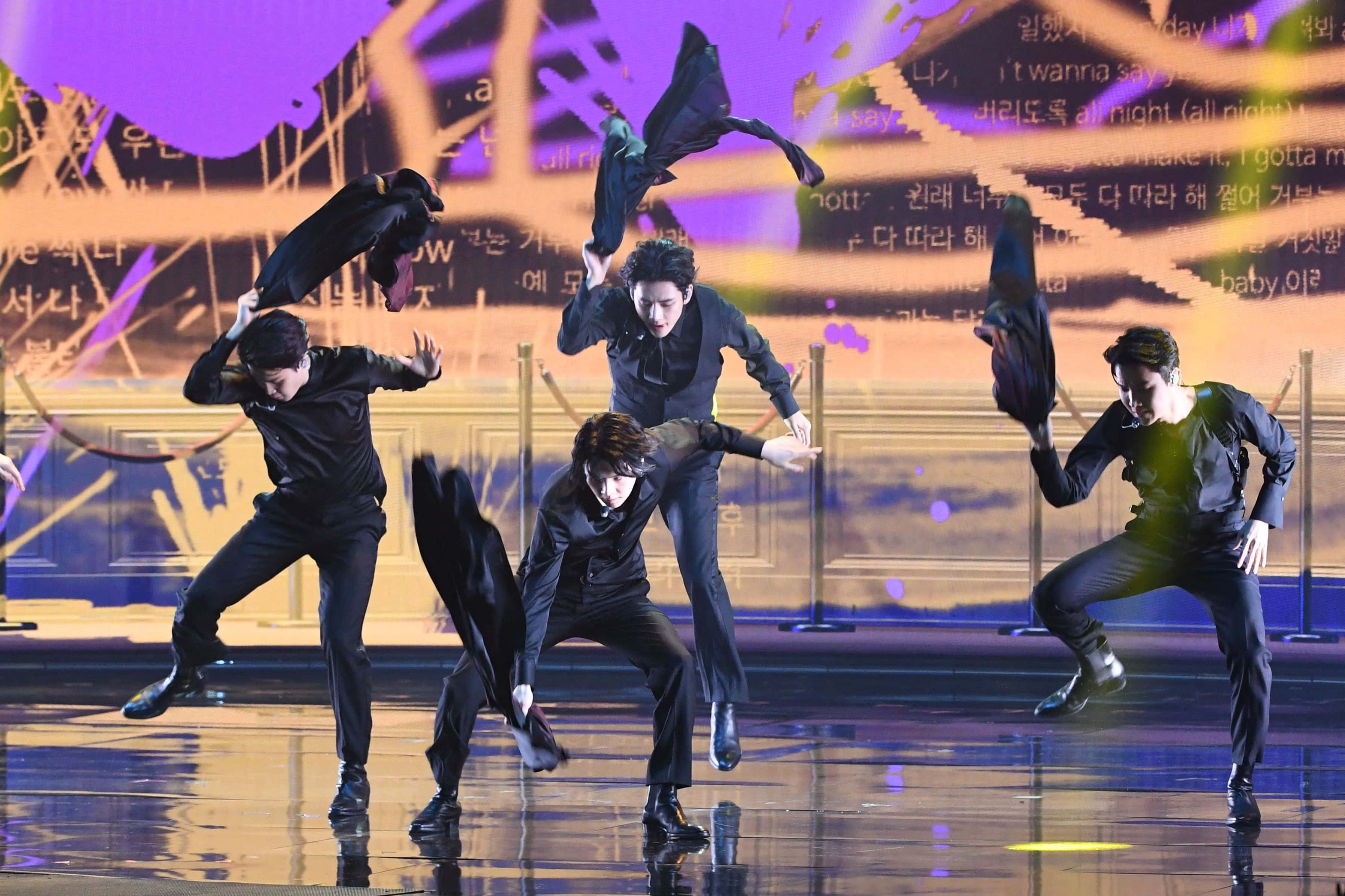 BTSダンス写真 壁紙