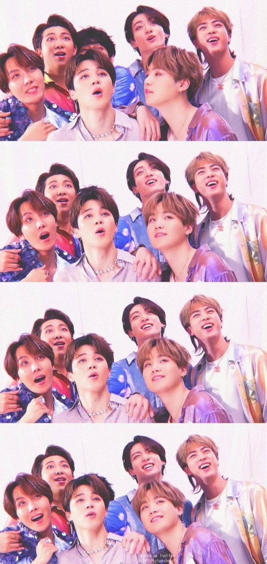 BTS ロック画面 シーケンスコラージュ 壁紙