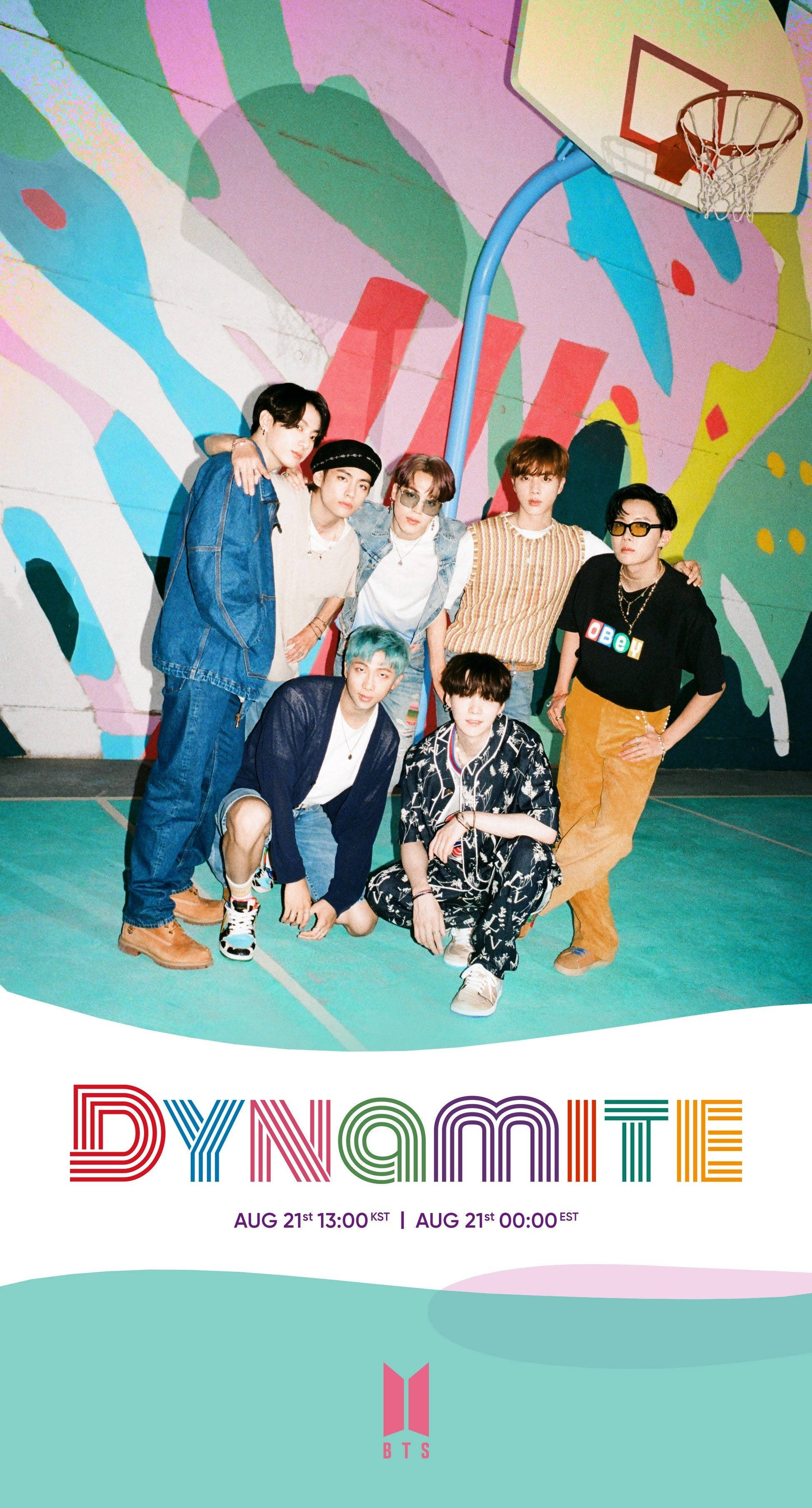 BTS Dynamite 公式リリース日 壁紙