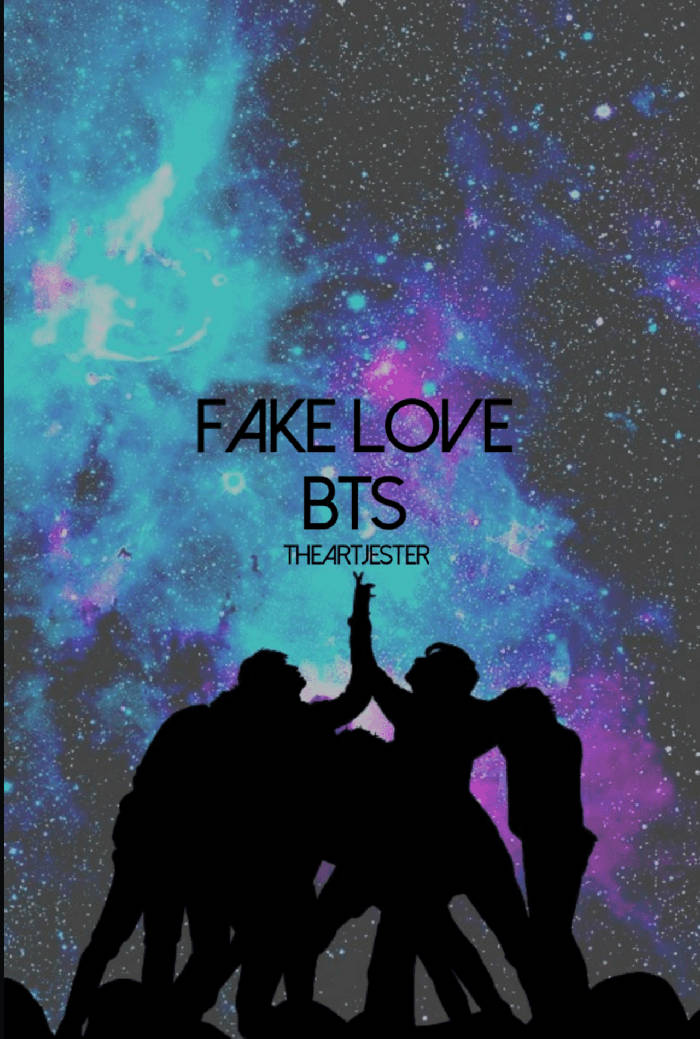 BTS ギャラクシー Fake Love 壁紙