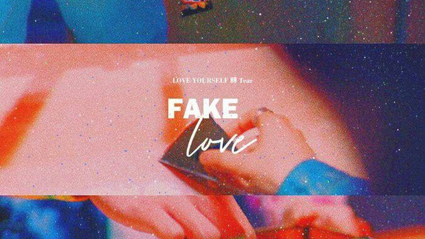 BTS Fake Love グレインショット ノートパソコン 壁紙