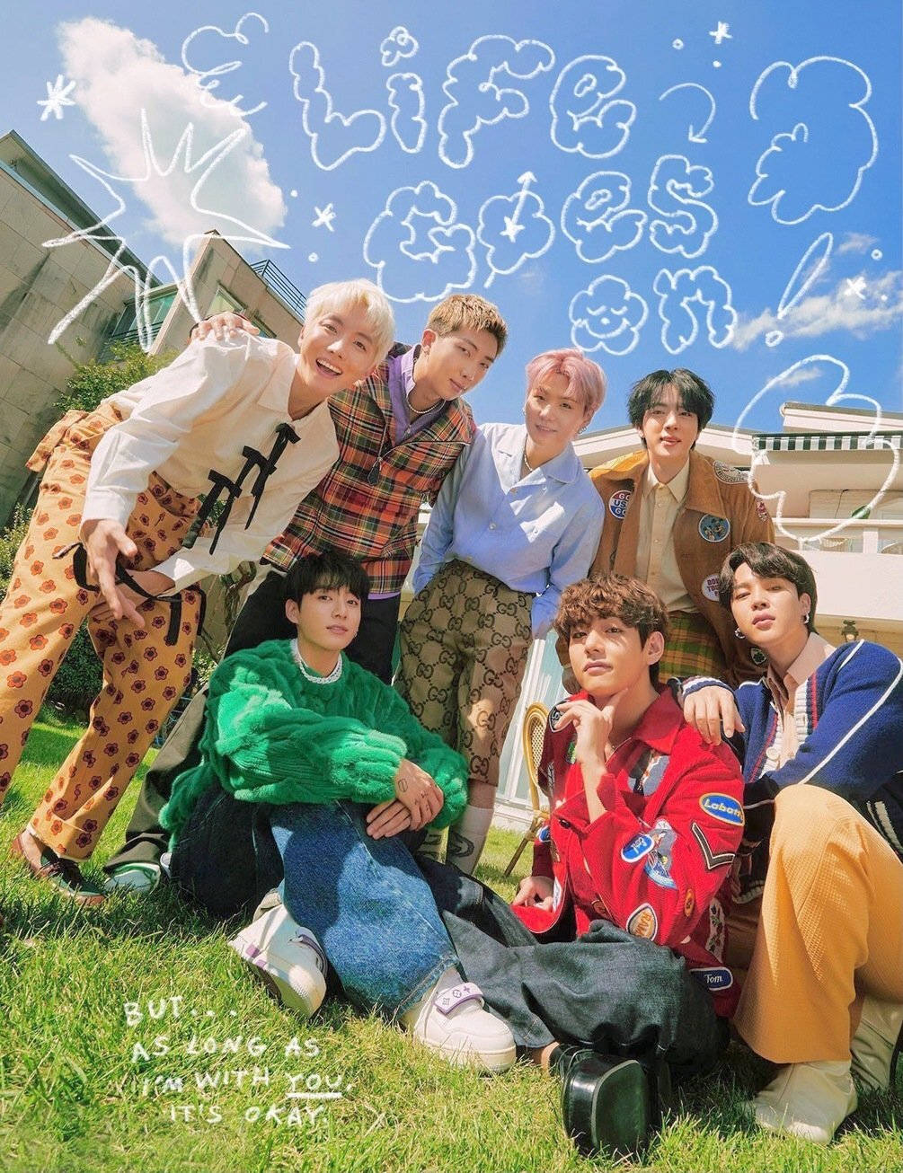 BTS Life Goes On メンバー