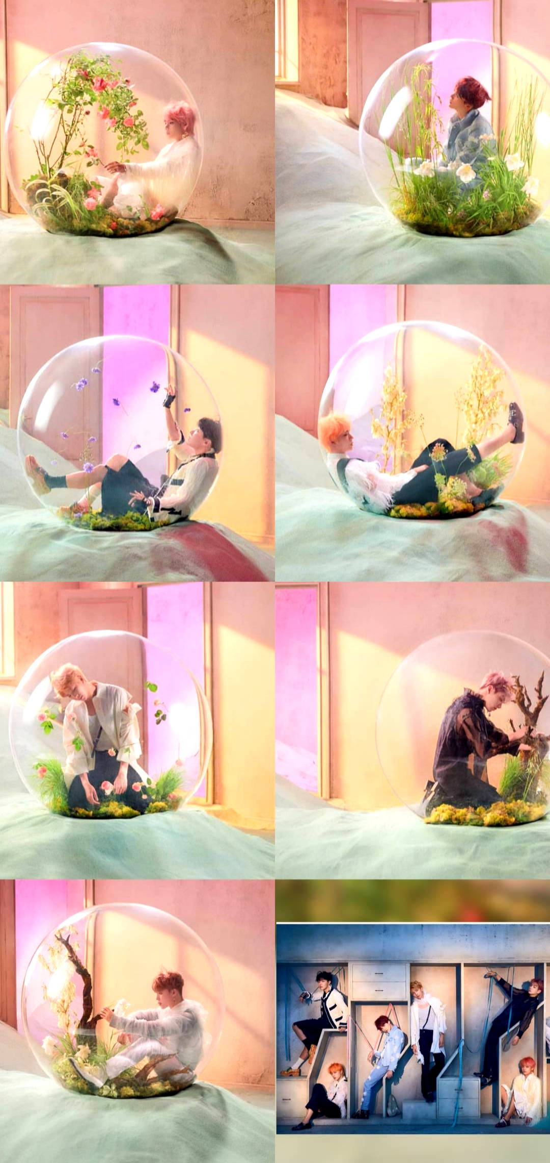 BTS ロック画面 Love Yourself: Answer 壁紙