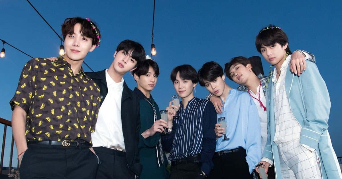 BTSの青い夜の写真 壁紙