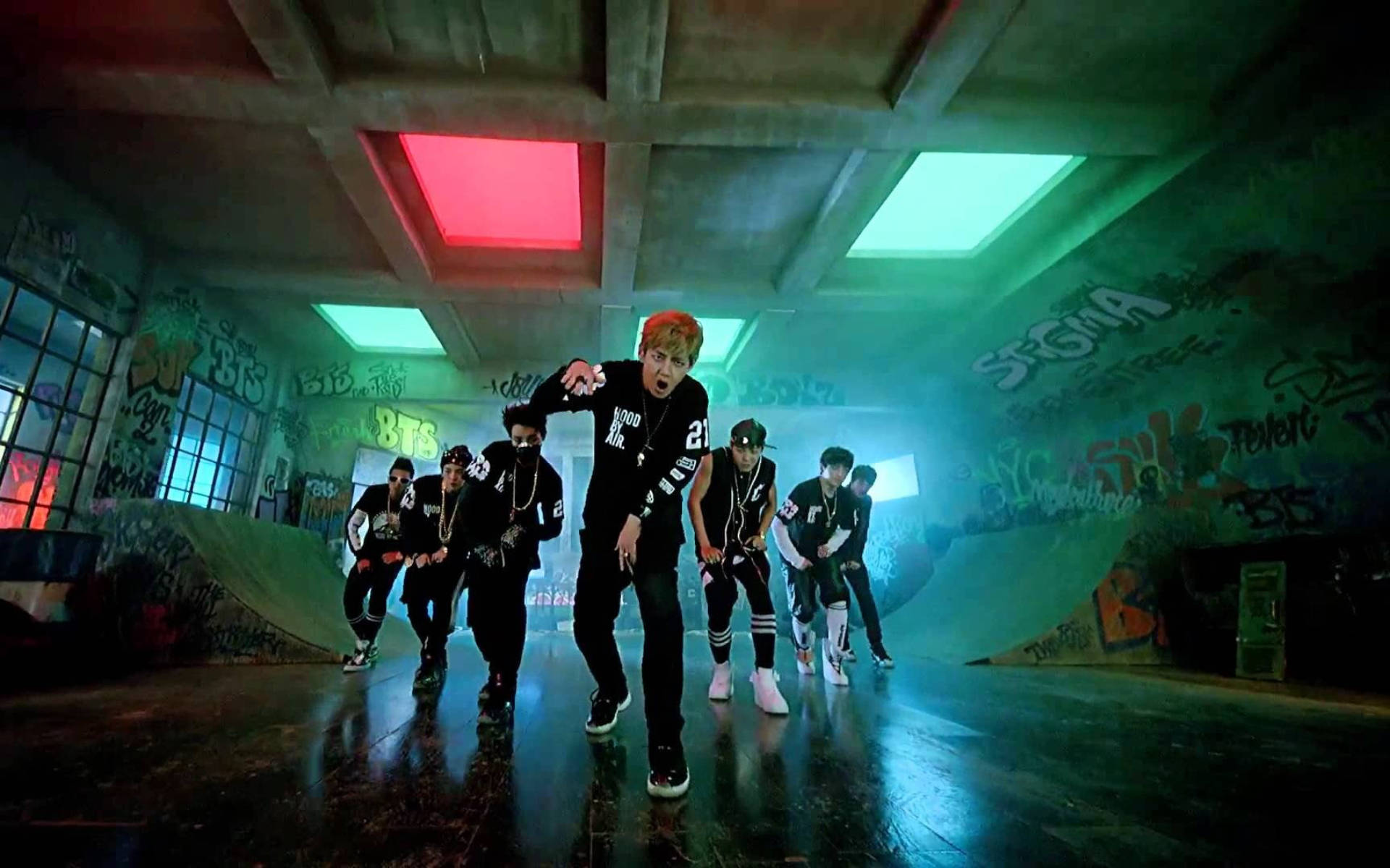 BTS グループ写真 No More Dream 壁紙