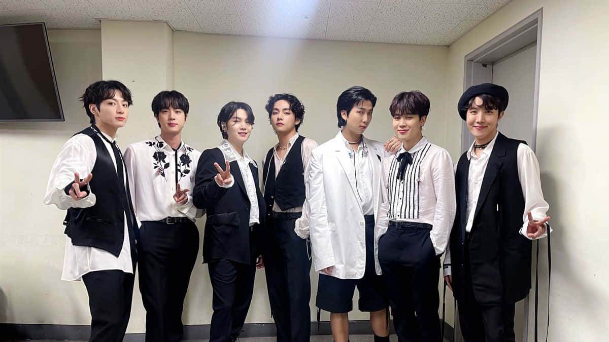 BTSの白黒写真 壁紙