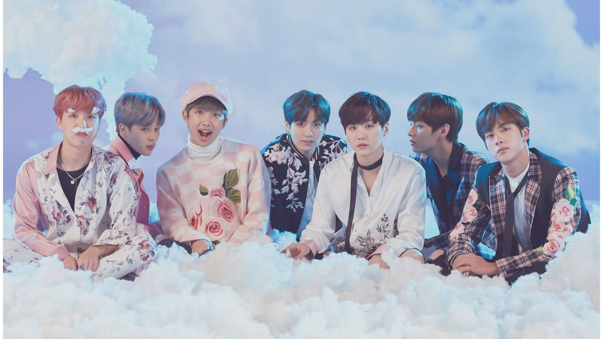 BTS フェイクスノー デスクトップ壁紙 壁紙