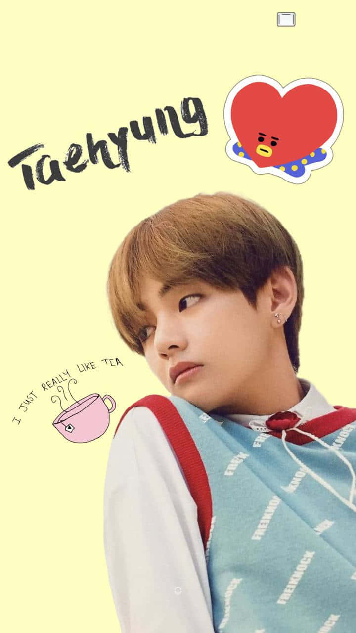 BTS Vが存在感を放つ 壁紙