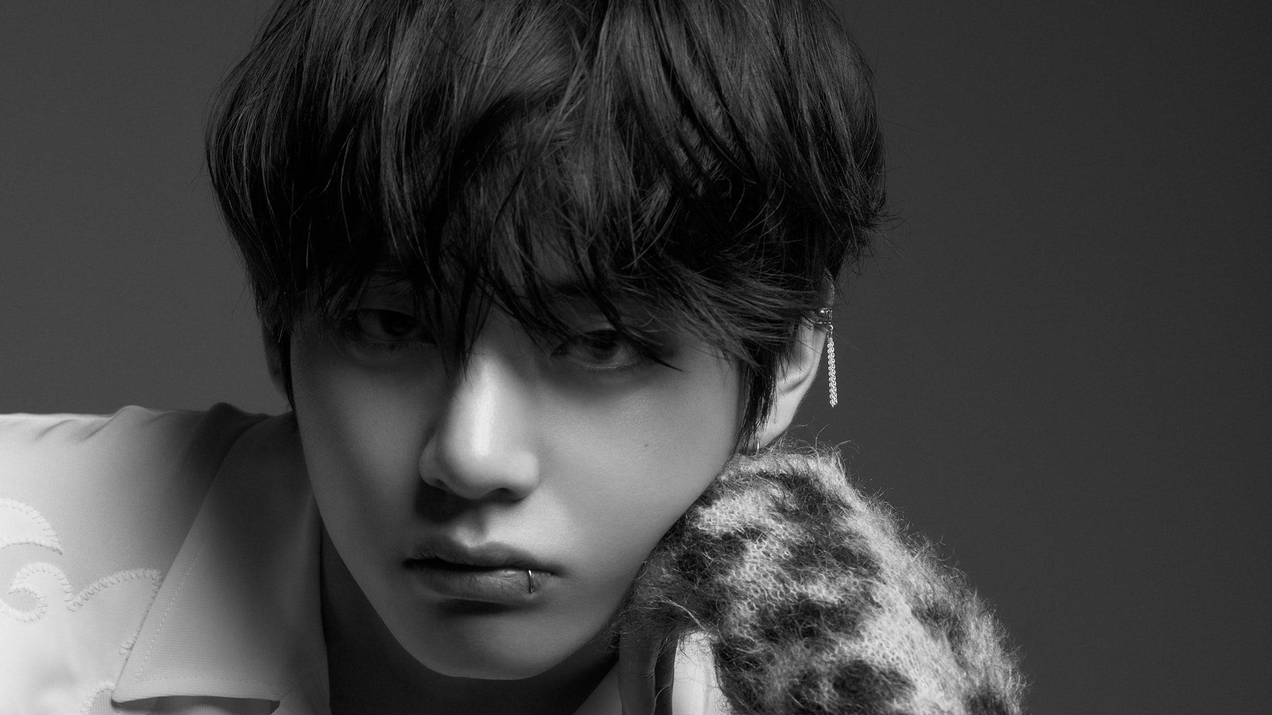 BTS V ブラック・エステティック 壁紙