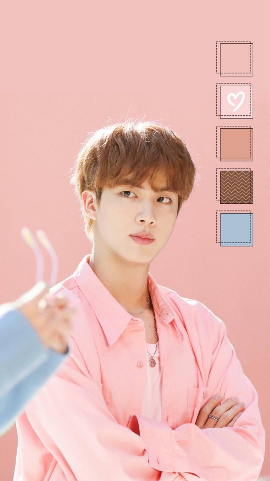 BTS エステティック ワールドワイドハンサム ジン 壁紙
