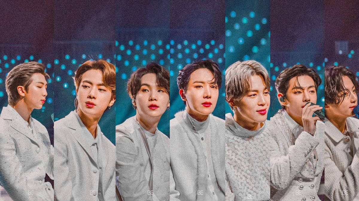 BTS スプリットスクリーンデスクトップ壁紙 壁紙
