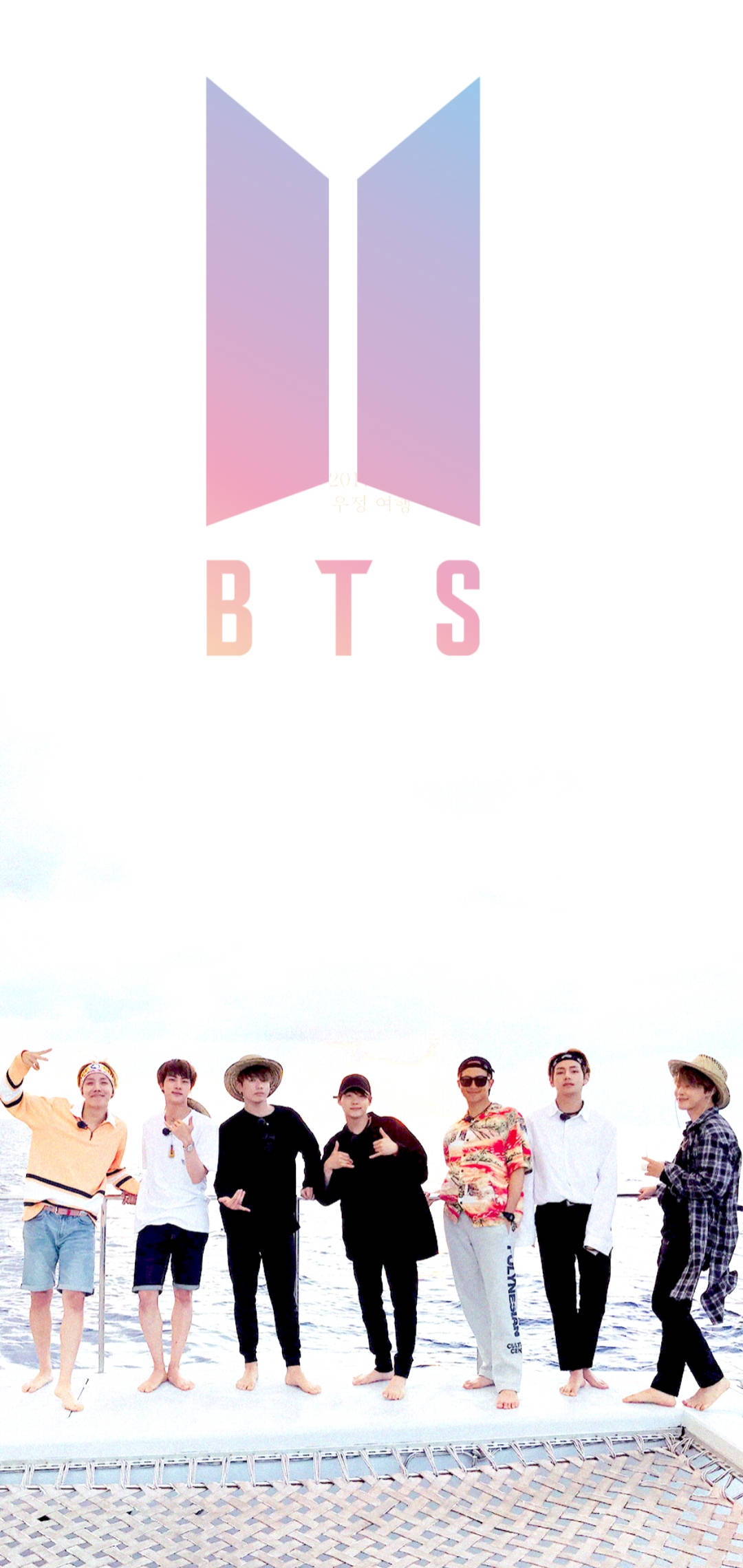 BTS ロック画面 Bon Voyage 壁紙