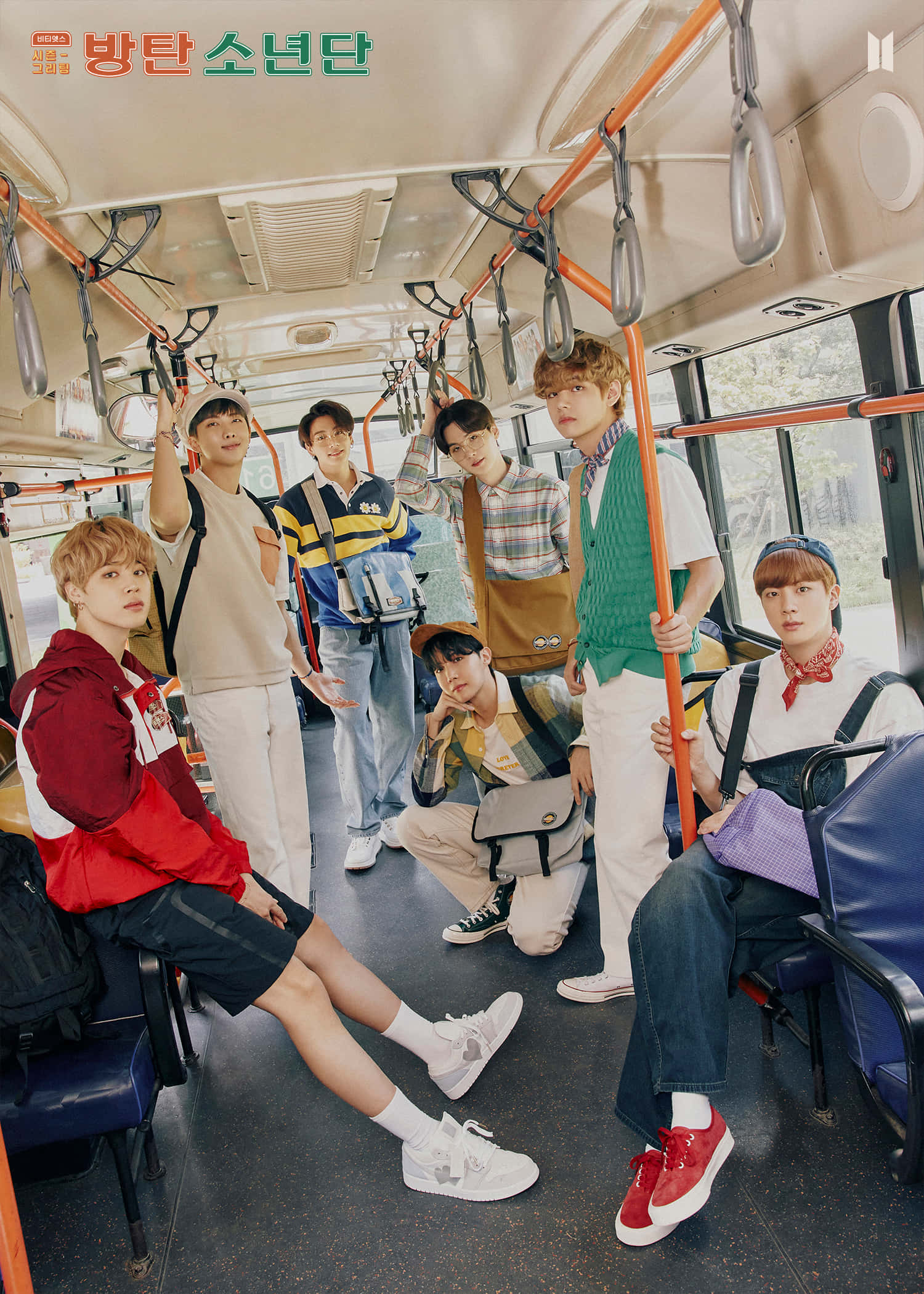 BTS 季節のご挨拶写真 壁紙