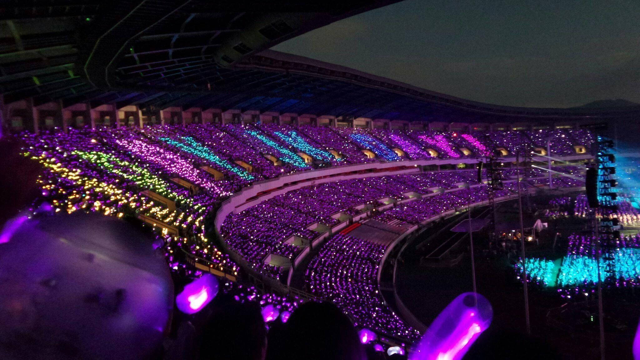 BTSコンサートとアーミーボム 壁紙