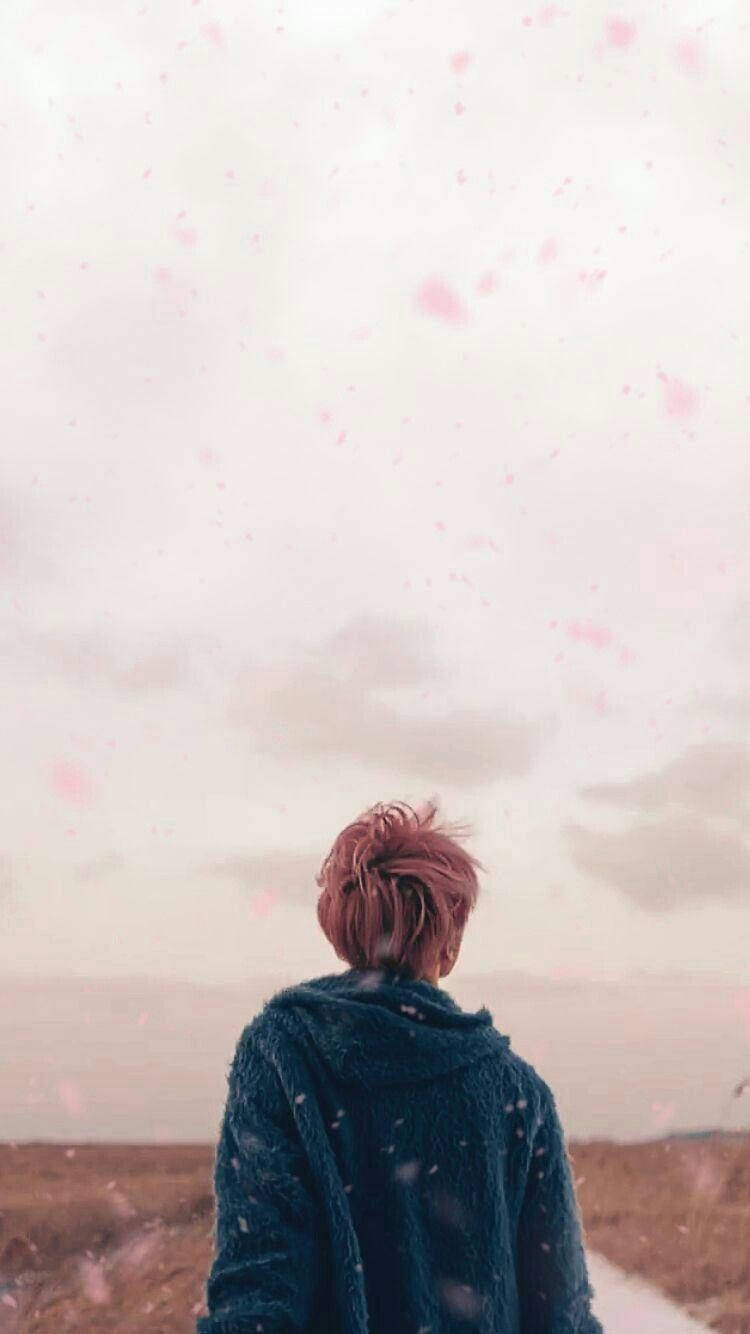 BTSジミン 春の日 美しい風景 壁紙