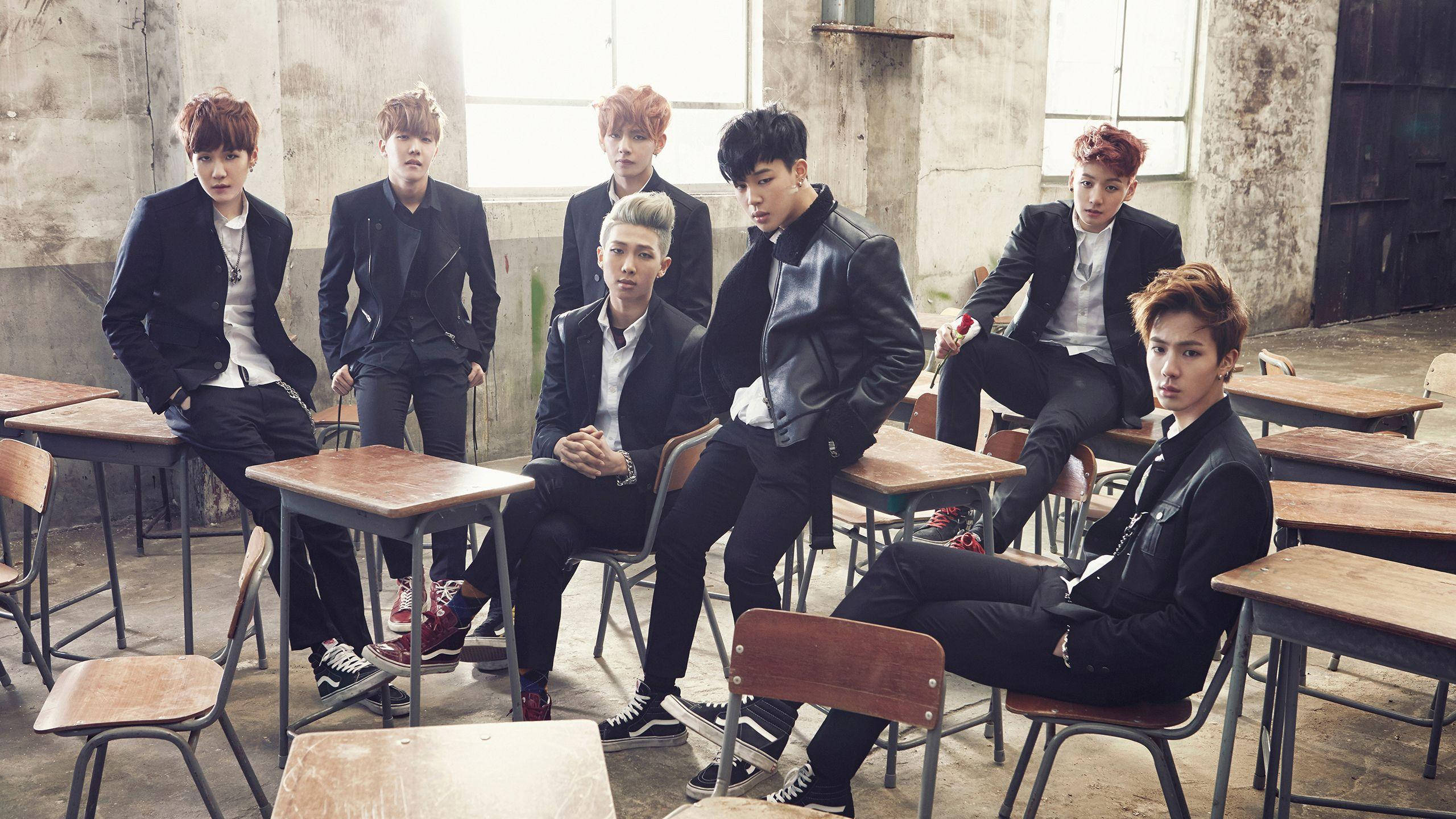 BTSデスクトップ「Boy In Luv」のシーン 壁紙
