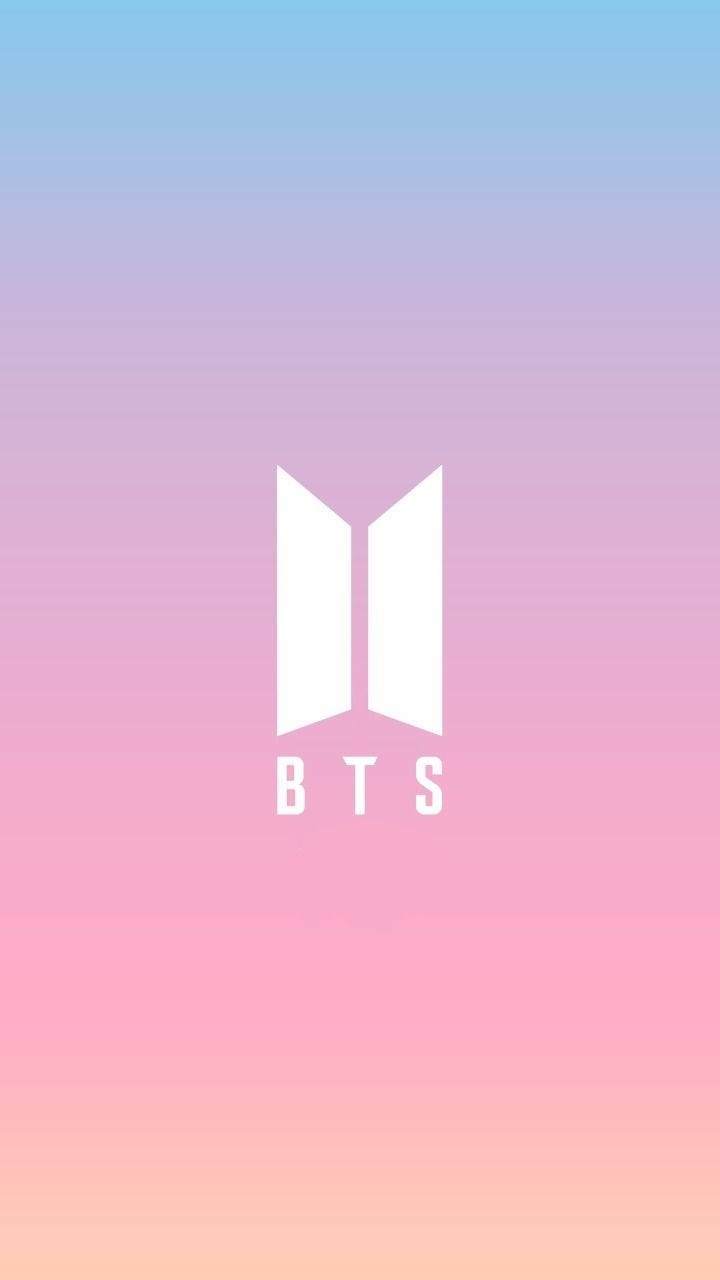 BTSバンドの象徴的なロゴ 壁紙