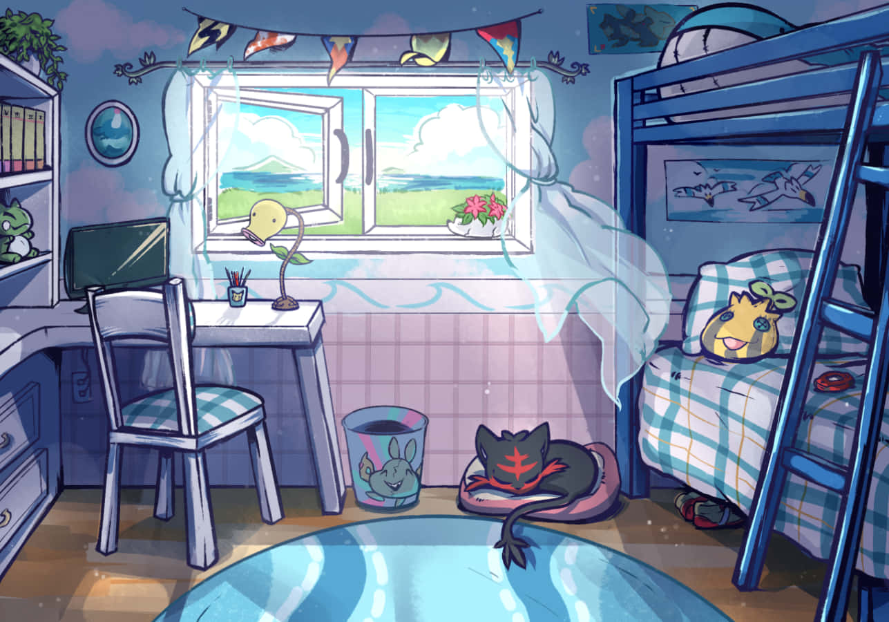 ポケモンの寝室 by sassy 壁紙