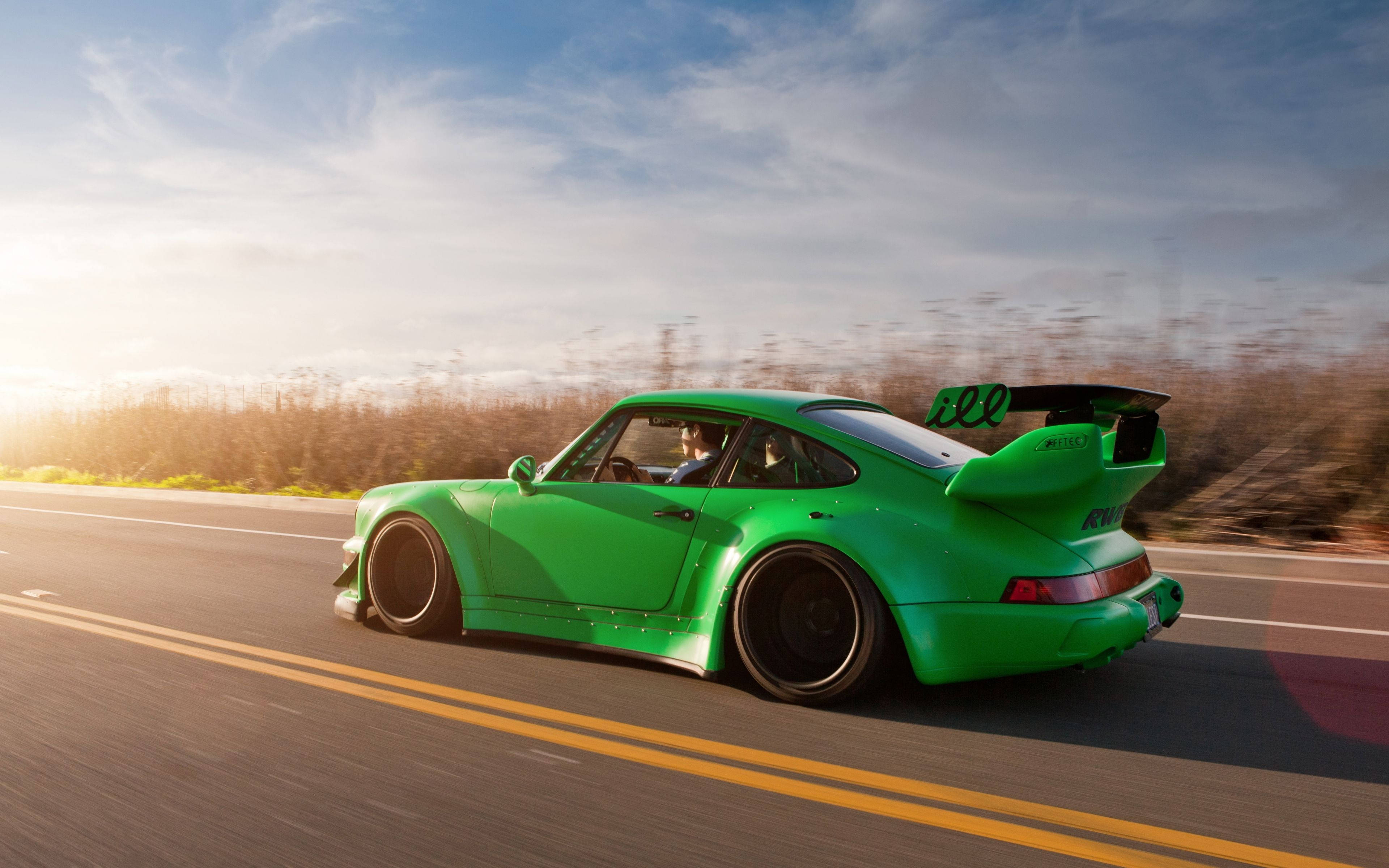 Car 4K RWB ポルシェ911 壁紙
