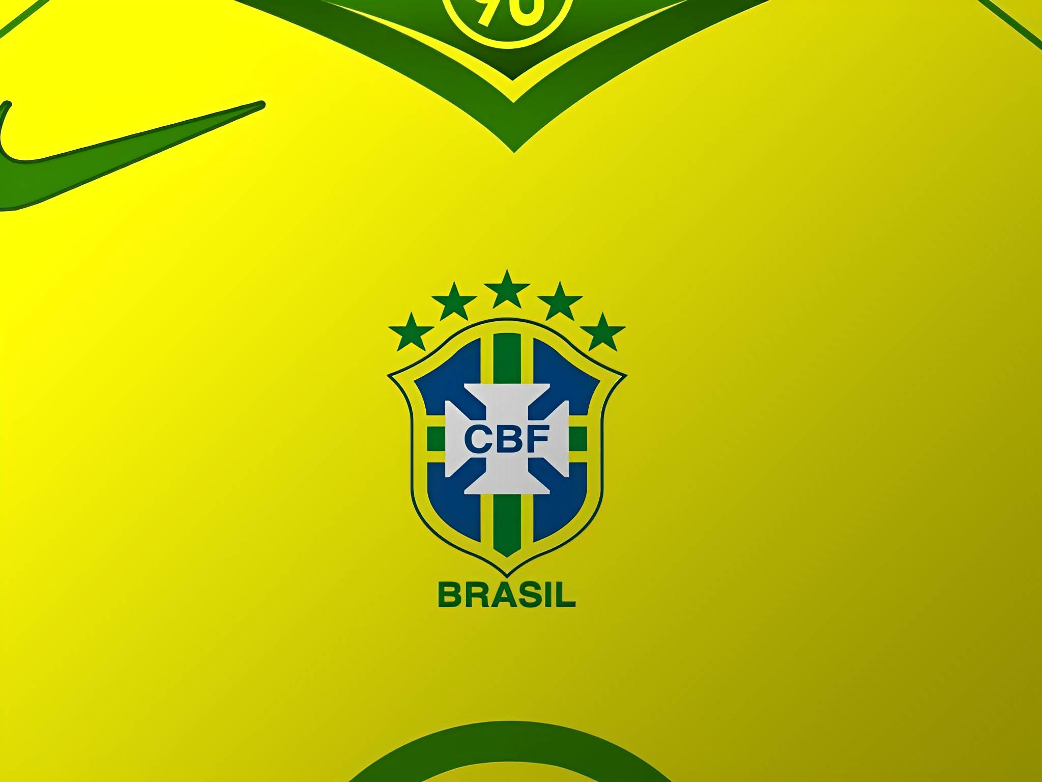 ブラジル代表サッカーチーム CBFロゴ 壁紙