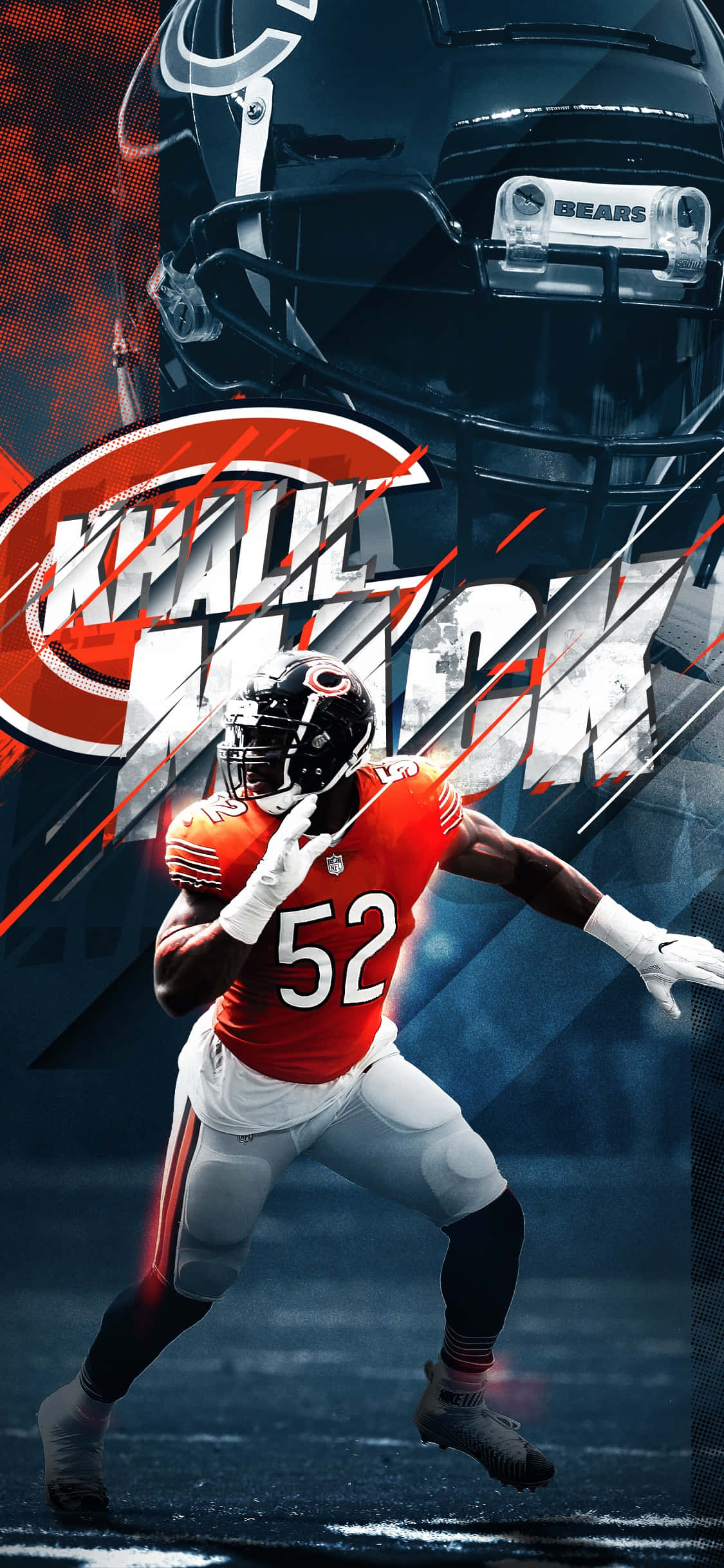 シカゴ・スポーツ NFL ベアーズ カリル・マック 壁紙