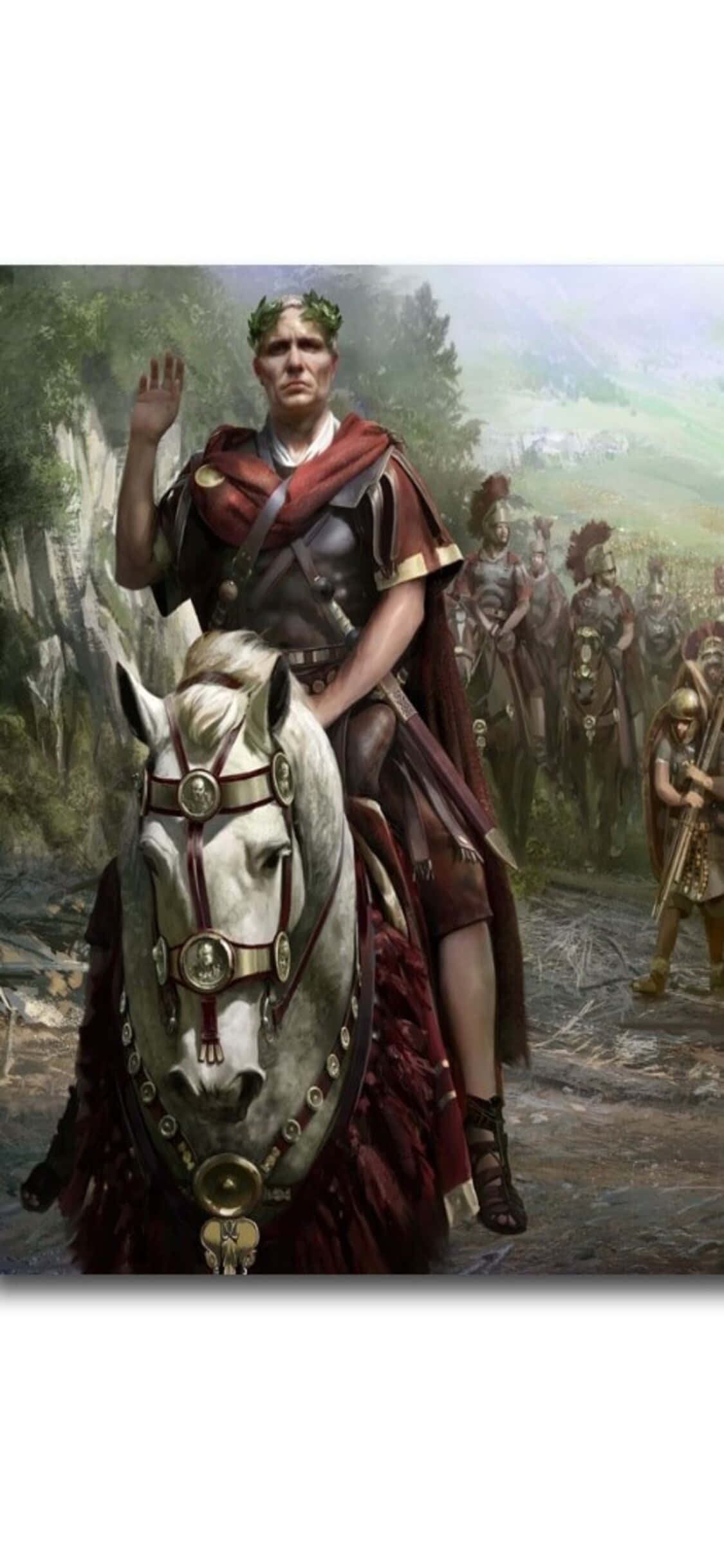Conquer Rome In Style On Your iPhone Xs 壁紙