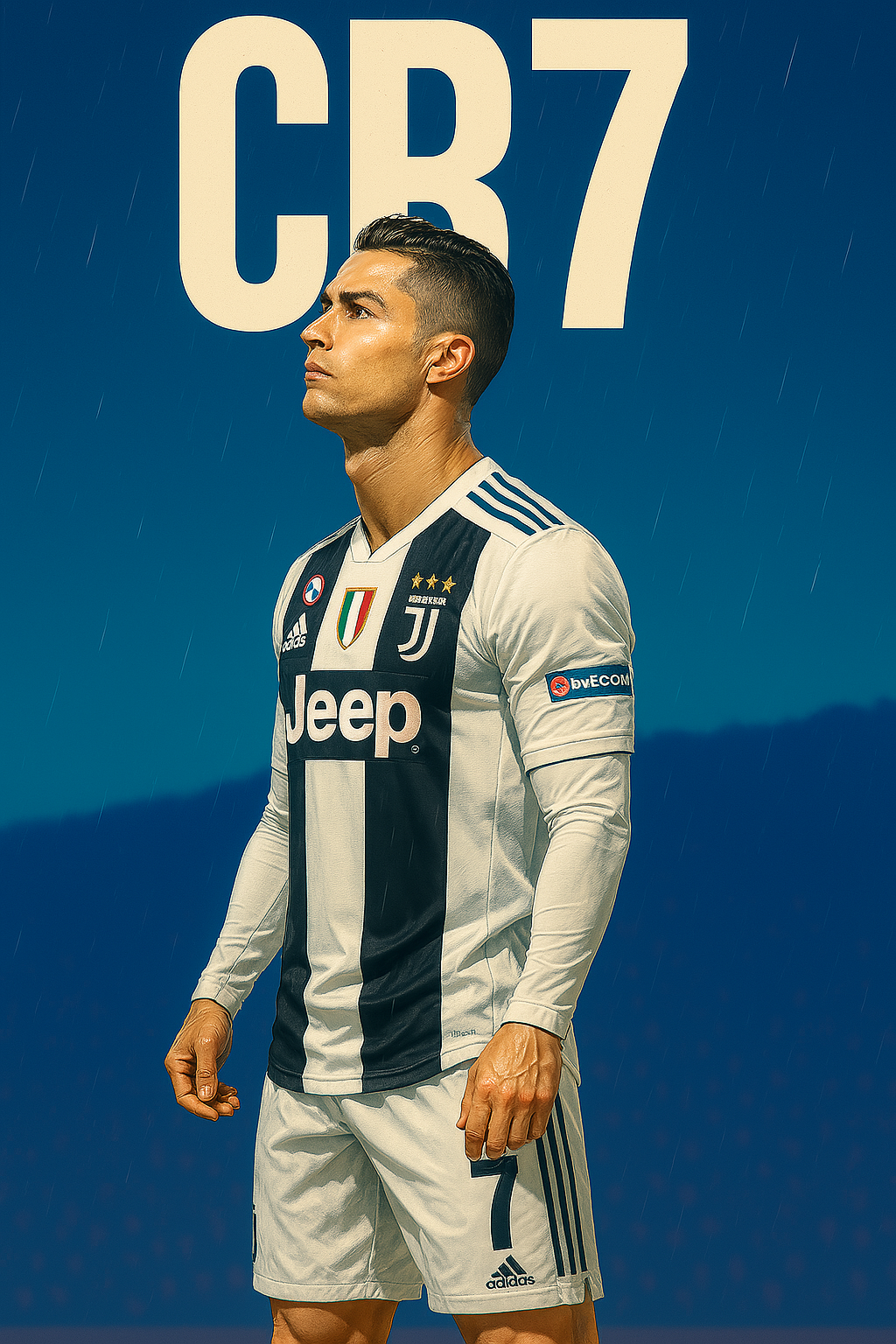クリスティアーノ・ロナウド CR7 ユベントス 4K 壁紙