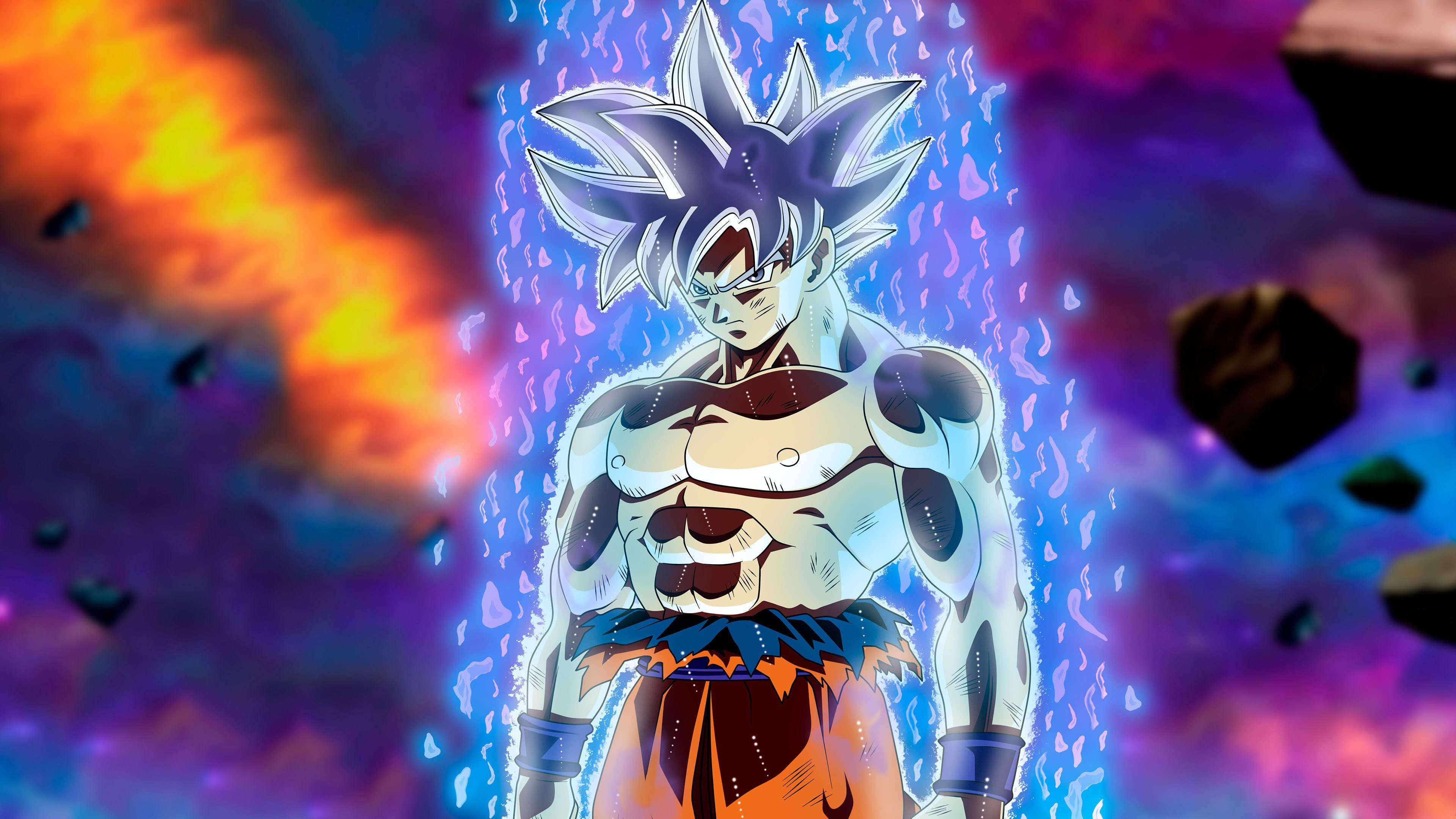 超サイヤ人ゴッド 悟空 DBZ 4K 壁紙