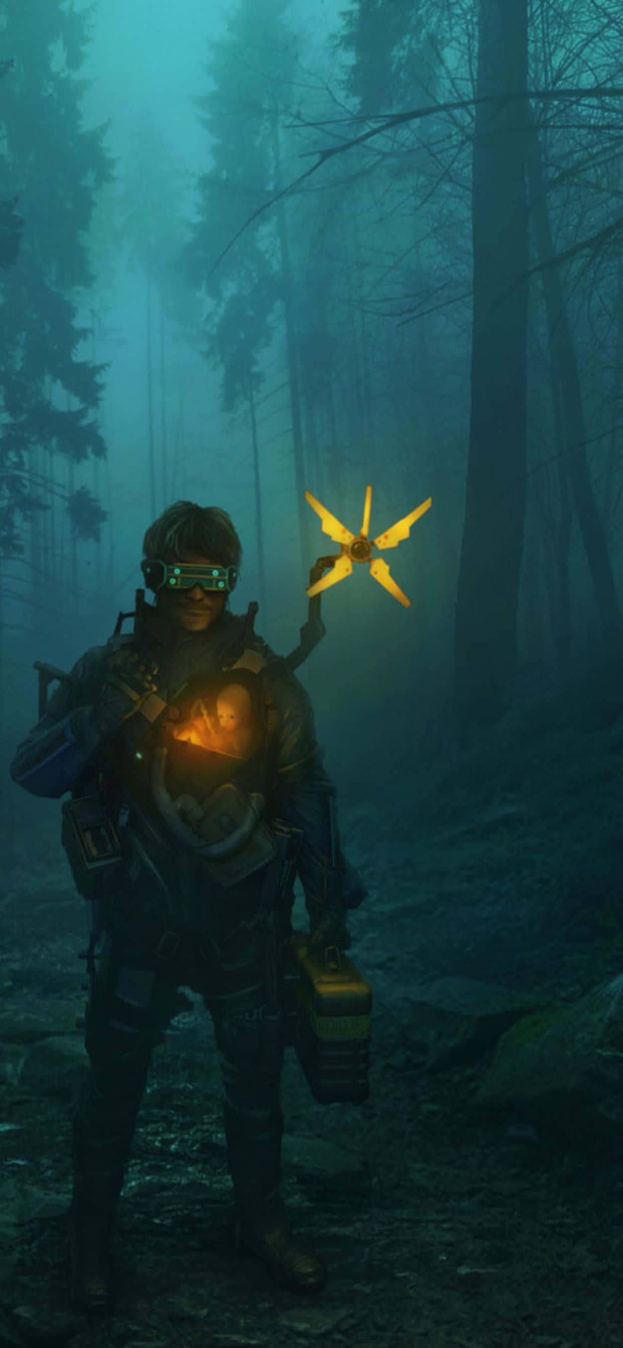 伝説のゲーム「Death Stranding」がiPhone Xs Maxに登場 壁紙