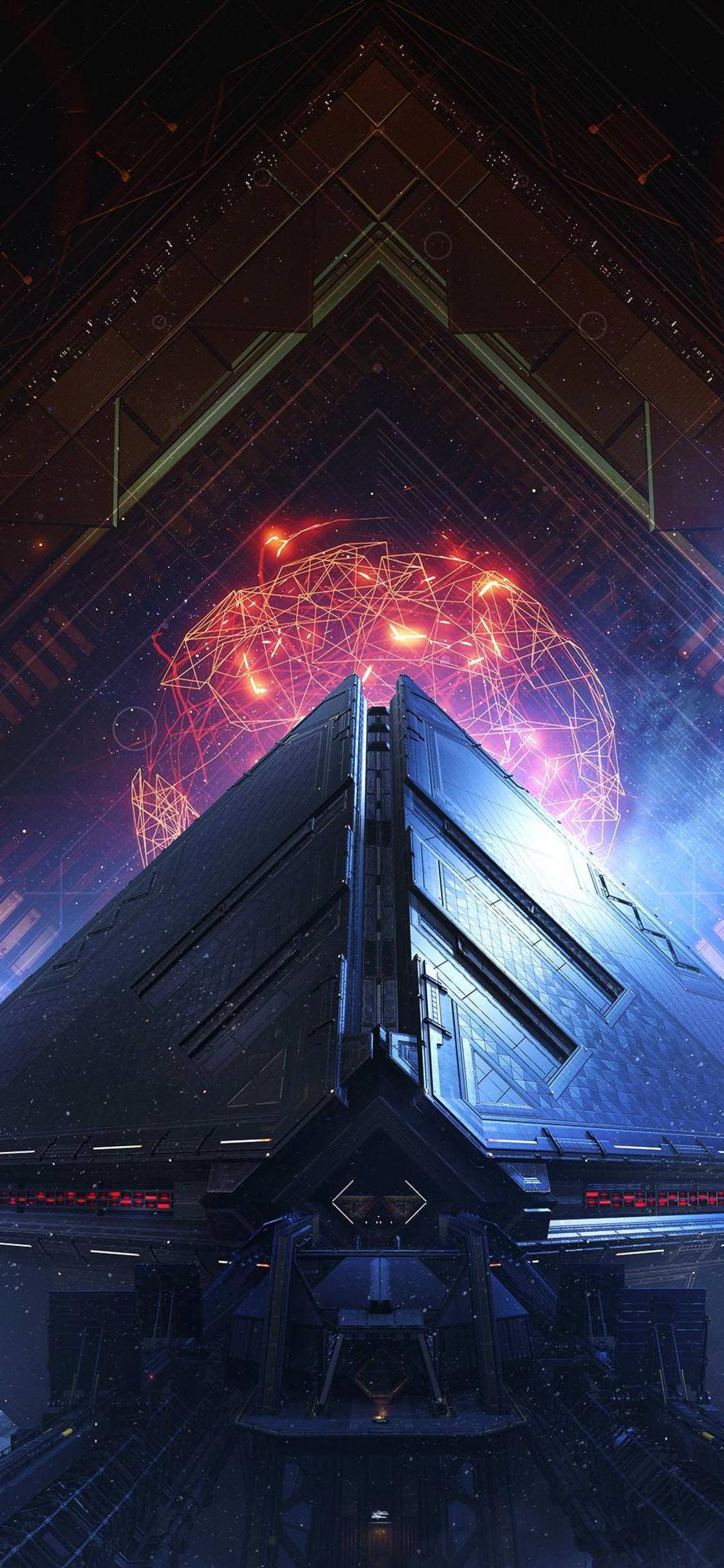 Destiny 2 iPhone ピラミディオン 3D 壁紙
