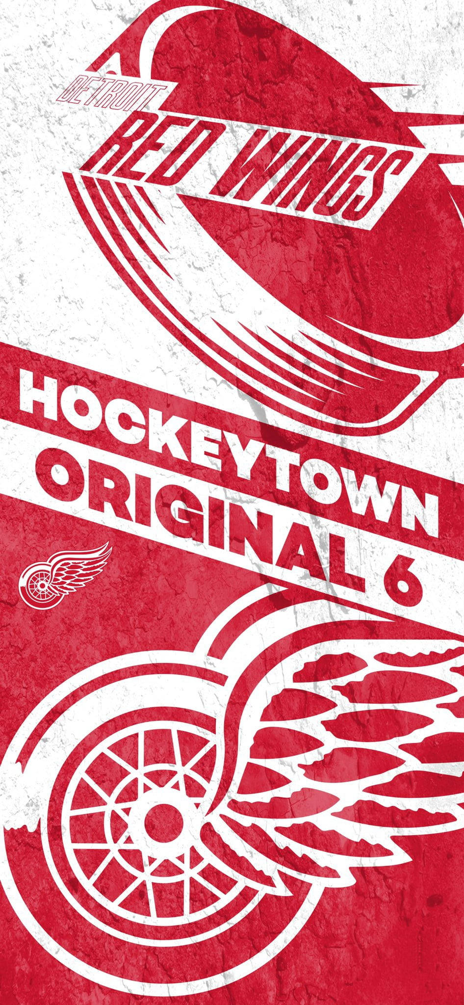 Detroit Red Wings Hockey Town 壁紙