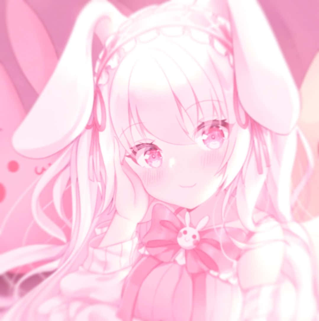 DiscordアニメPFPピンク系 壁紙