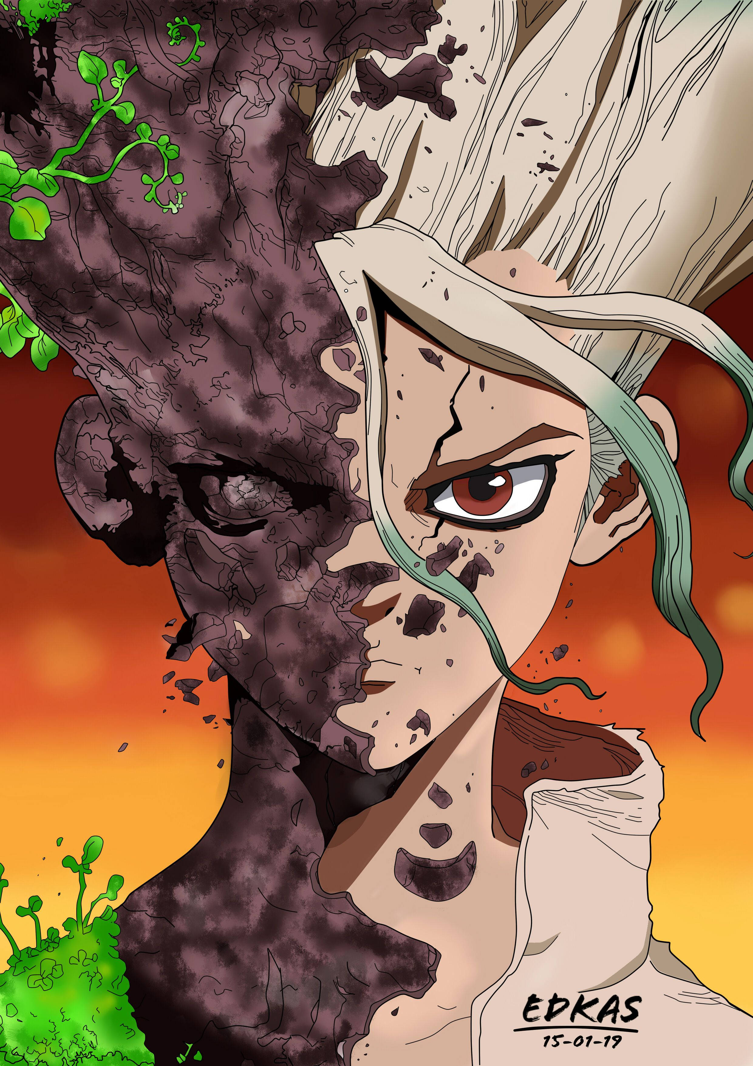 Dr.STONE の千空 石垣 壁紙