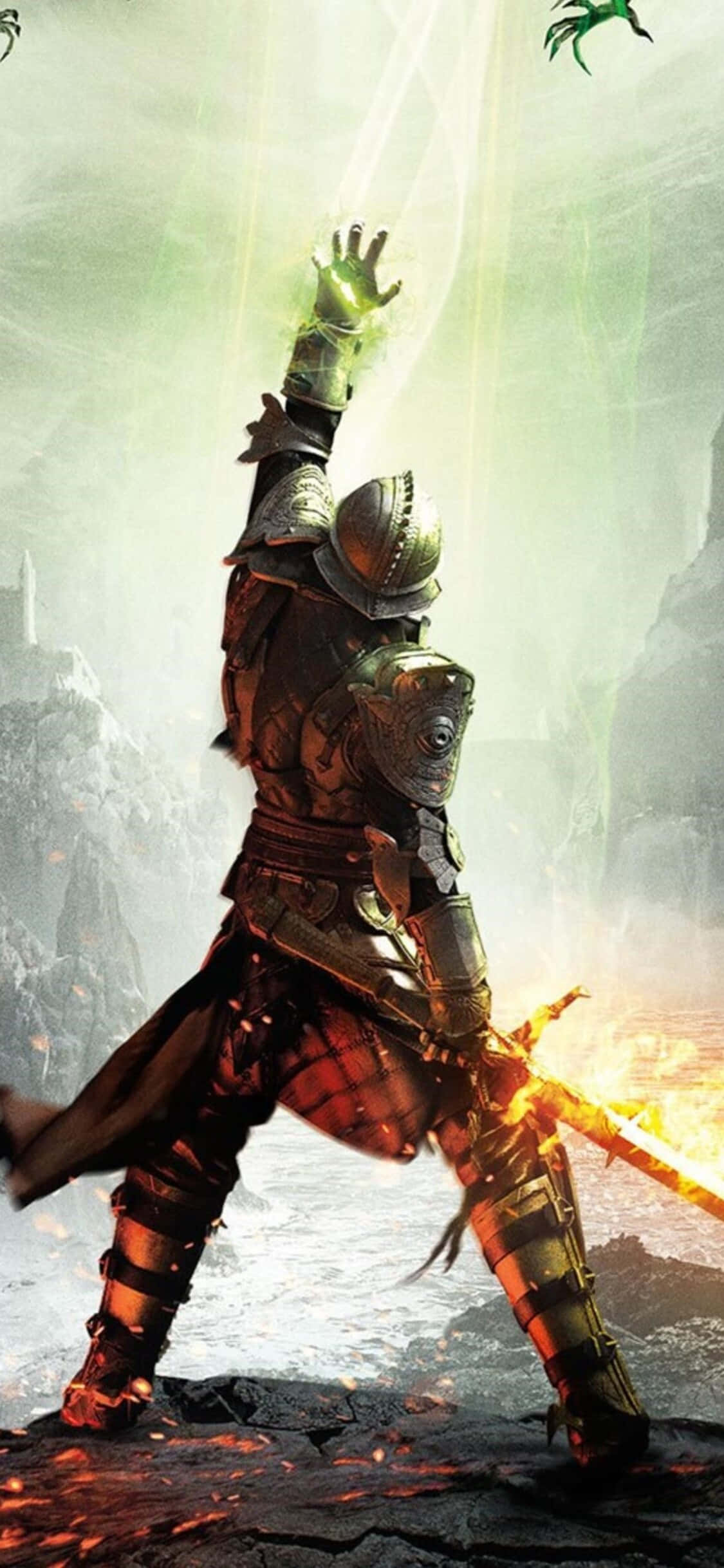 「iPhone XsでDragon Age Inquisitionの世界を探検」 壁紙