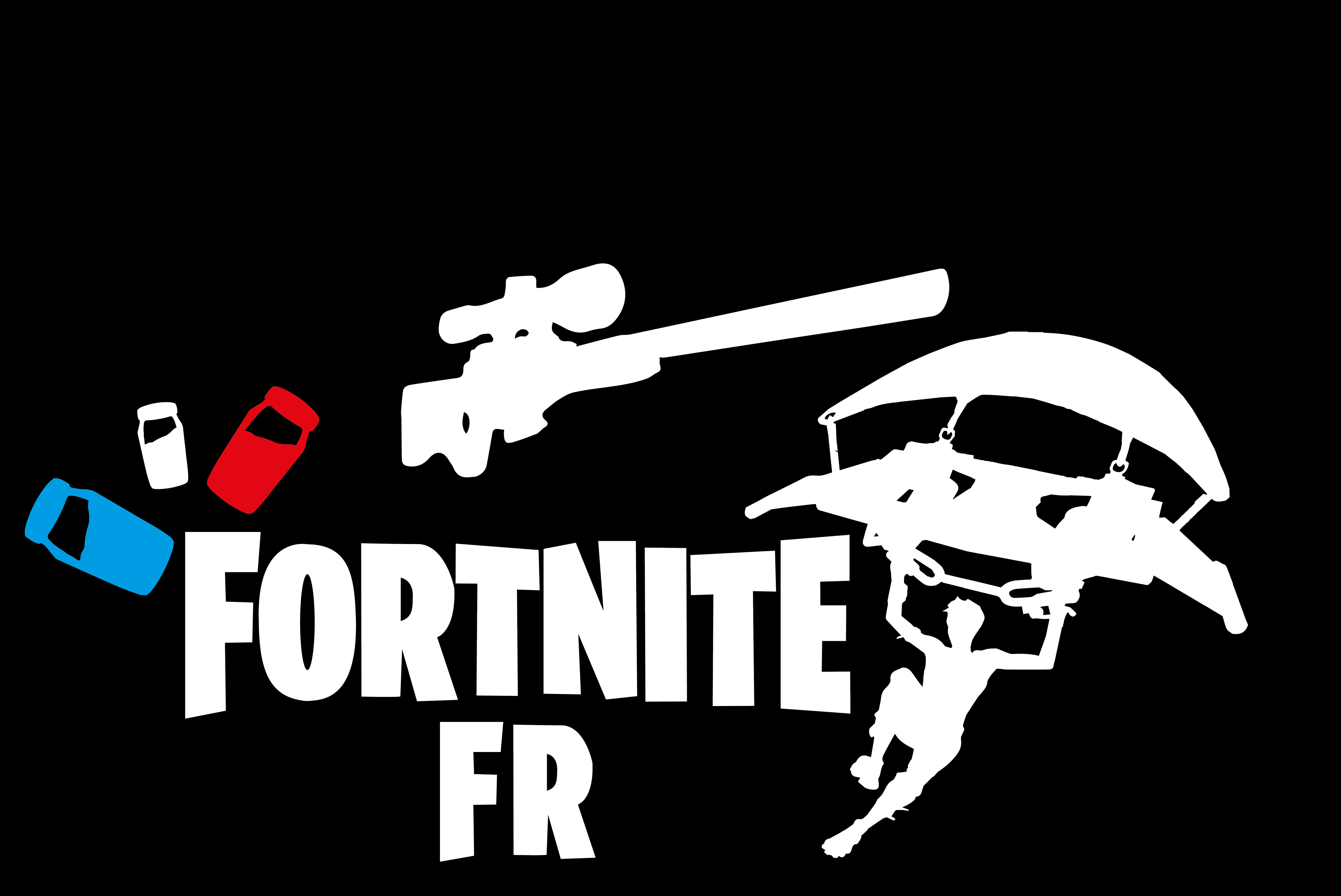 フォートナイト F R ロゴとアイテム 壁紙