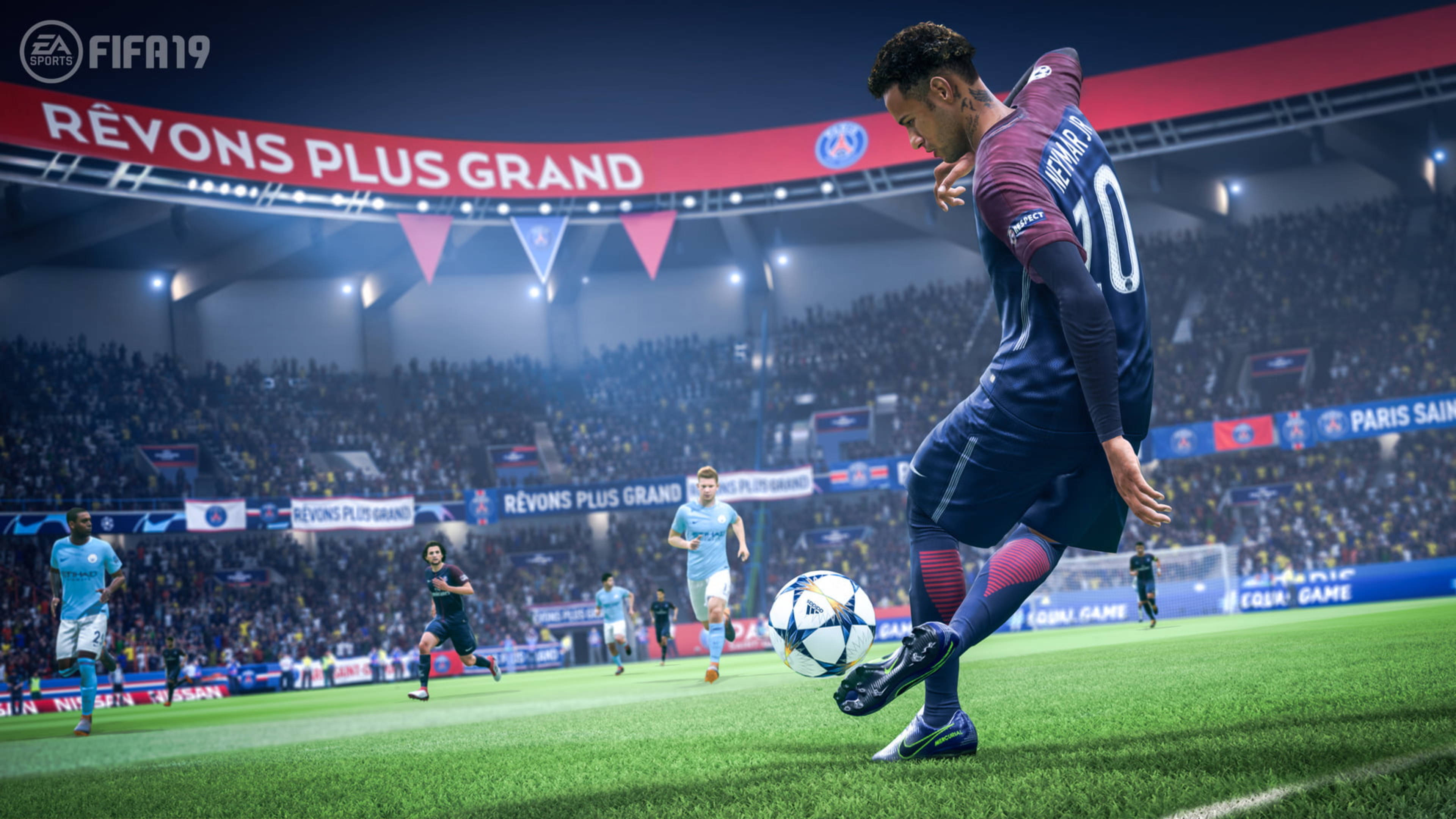 FIFA 19 フットボール選手ネイマール 4K 壁紙