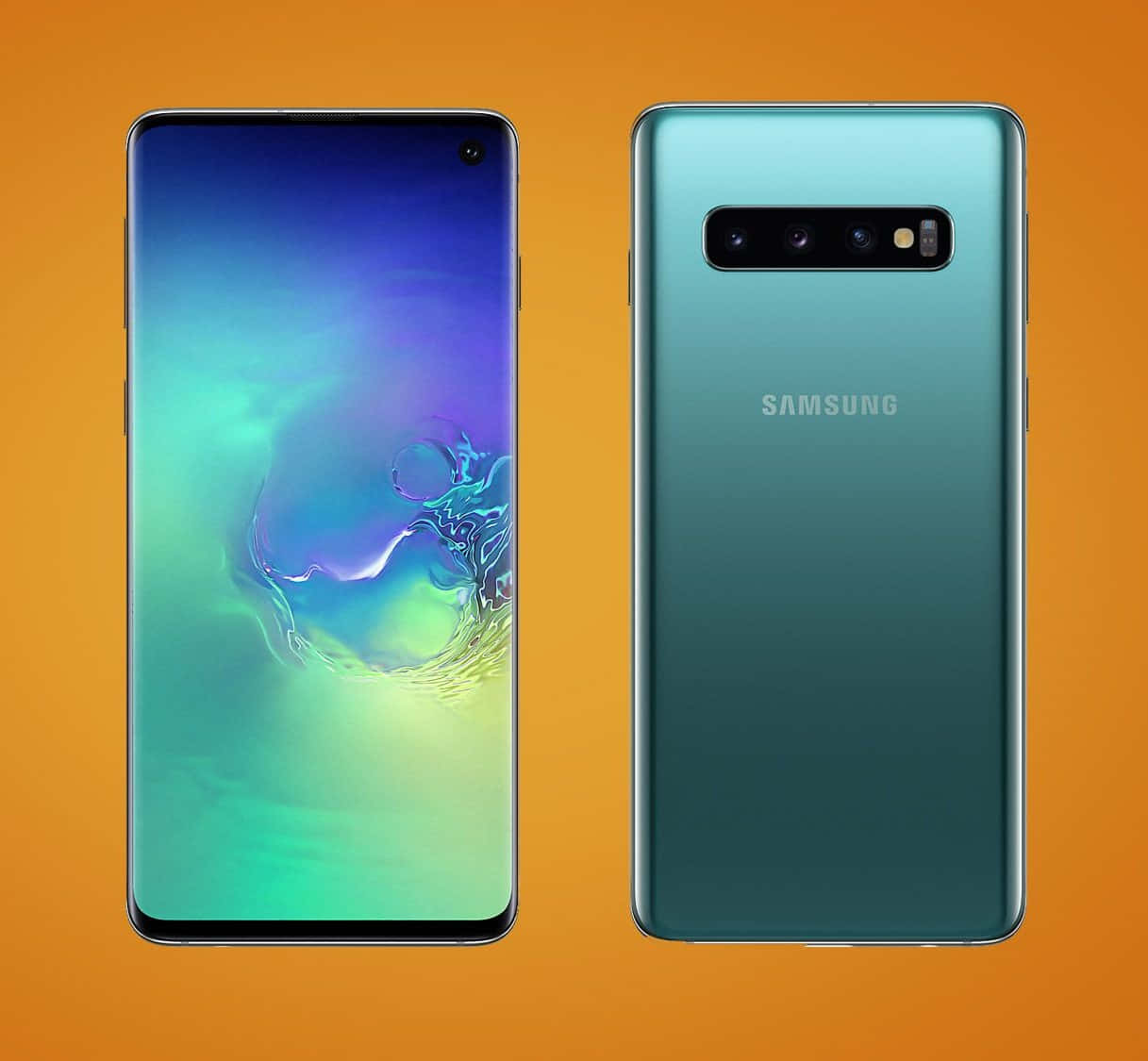 Galaxy S10のクローズアップ 壁紙